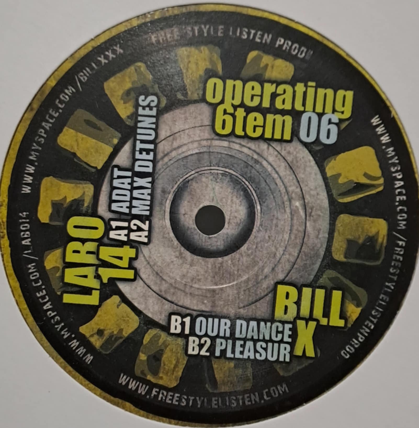Operating 6tem 06 - vinyle freetekno