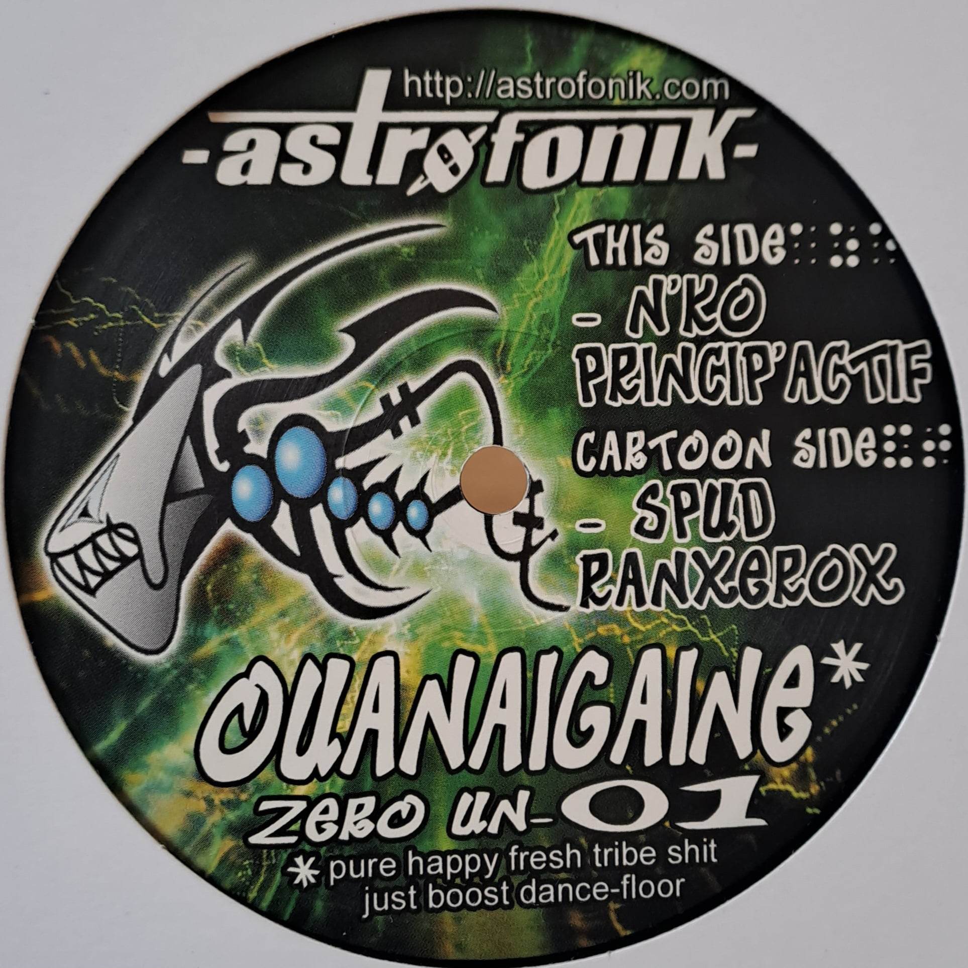 Ouanaigaine 01 - vinyle freetekno