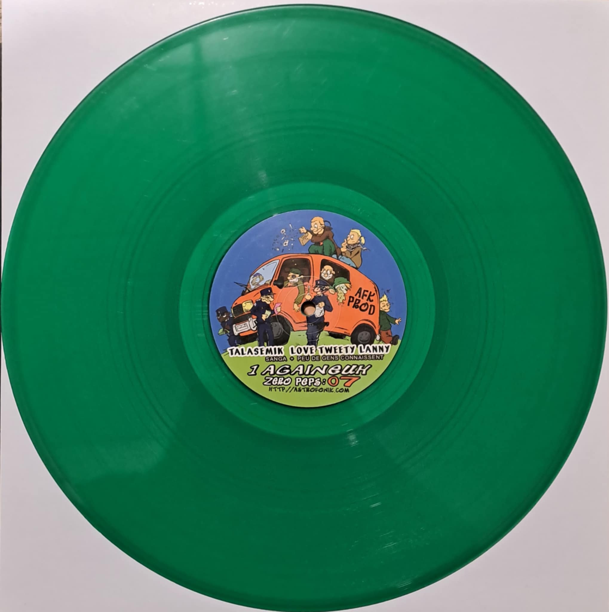 Ouanaigaine 07 - vinyle freetekno