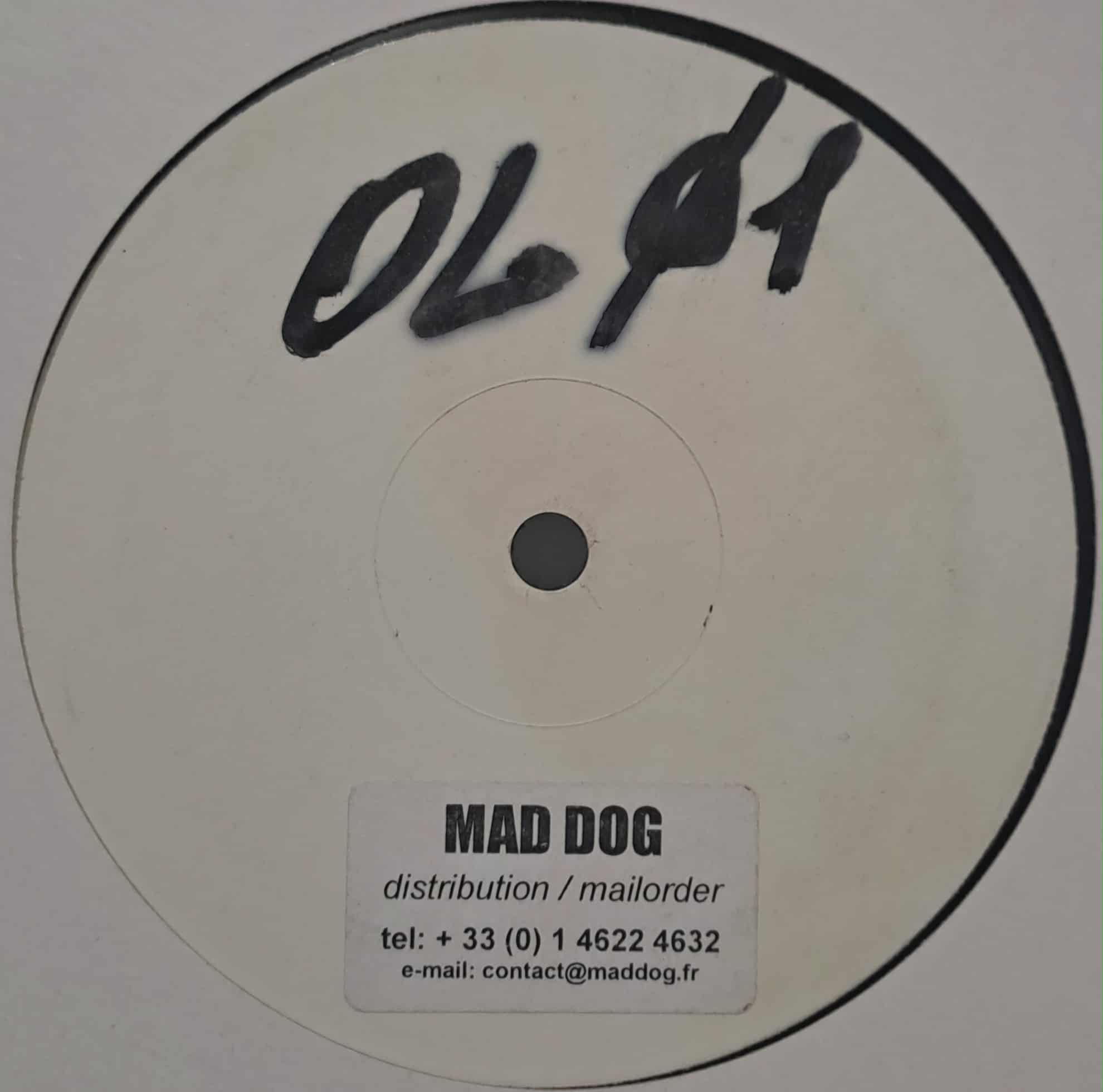 Overloud Production 01 (test press) - vinyle freetekno