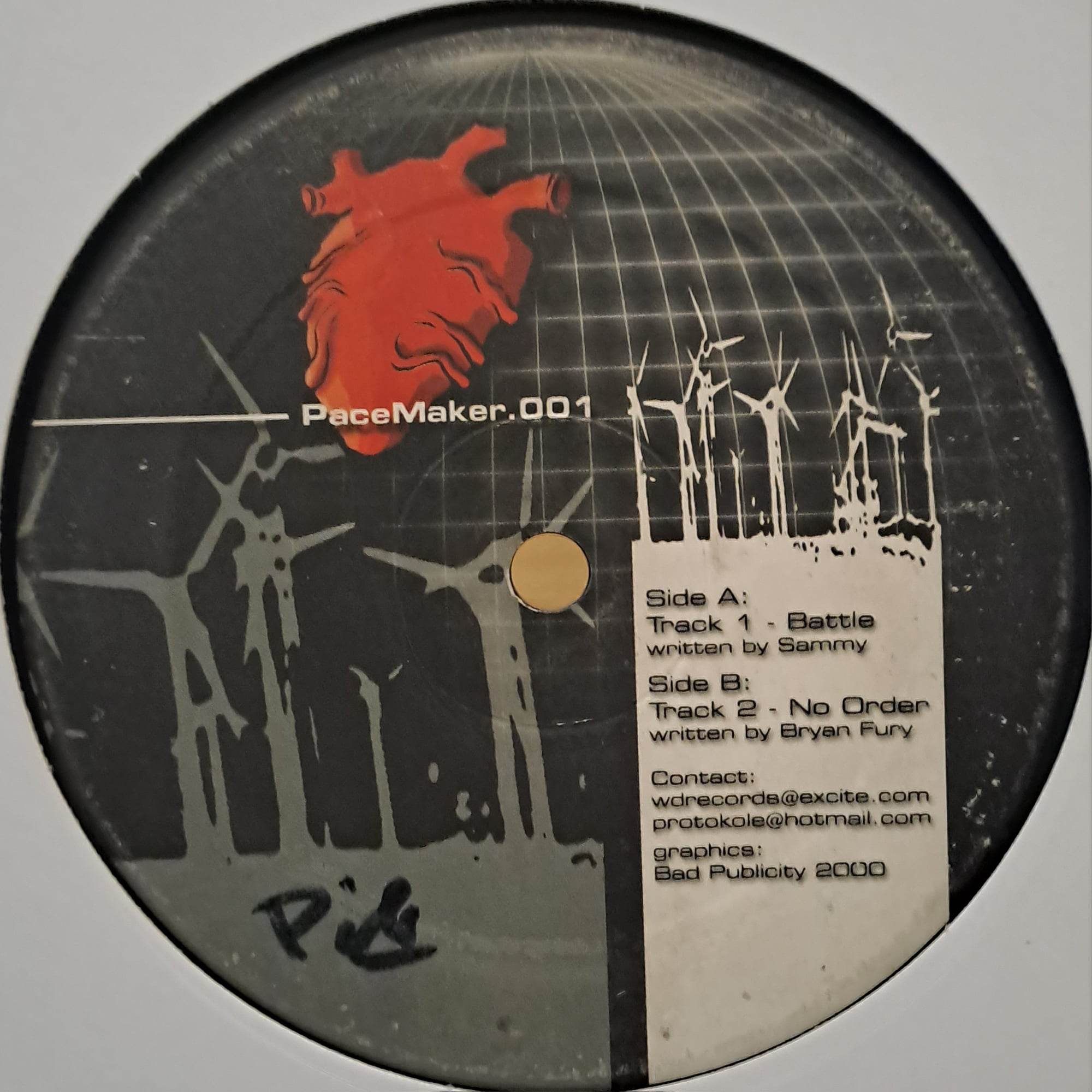 PaceMaker 01 - vinyle hardcore