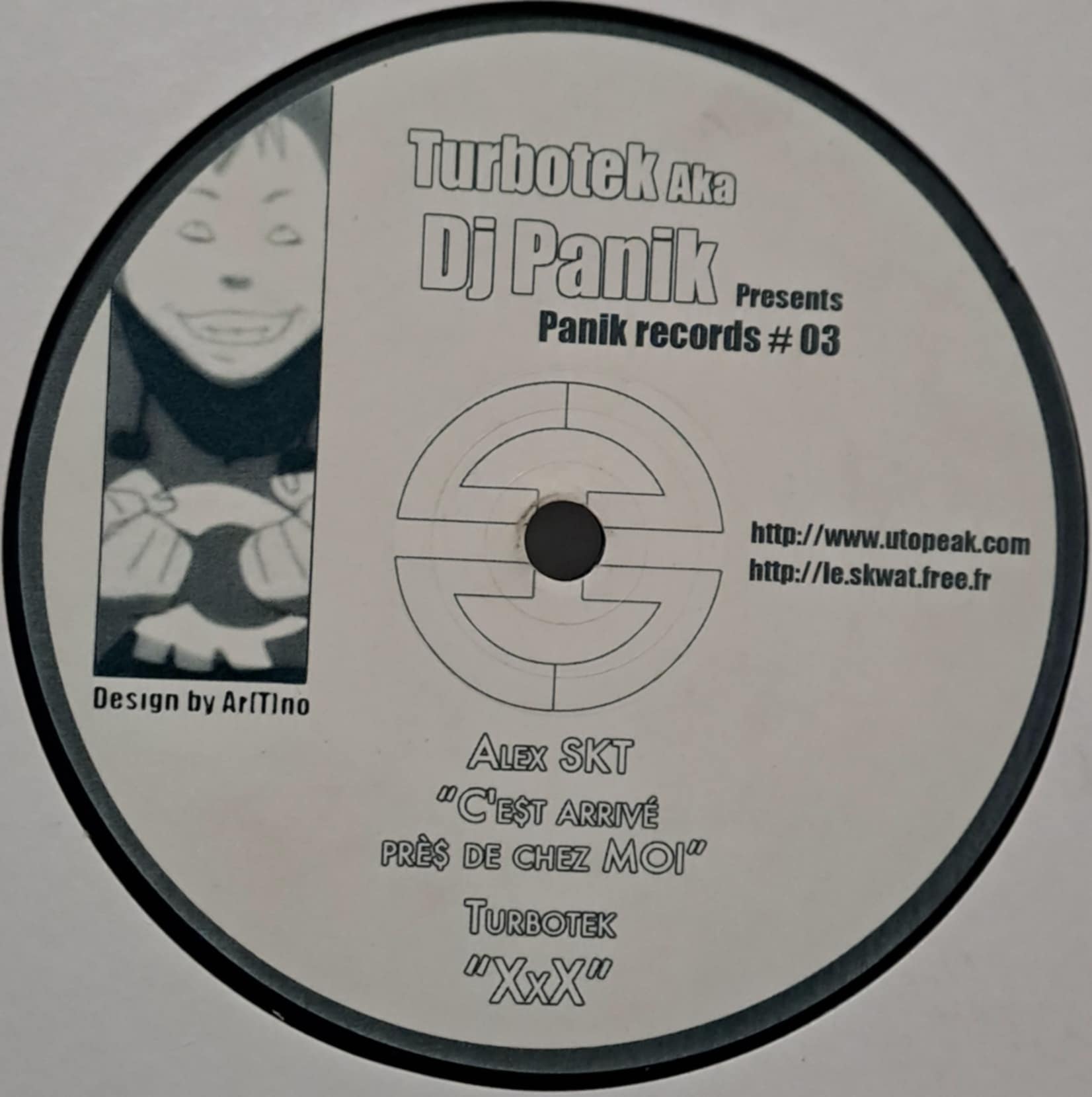 Panik Records 03 - vinyle freetekno