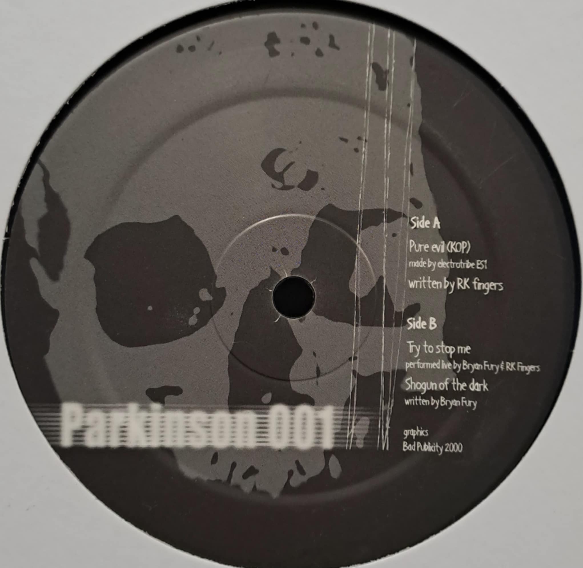 Parkinson 001 - vinyle hardcore