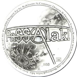 Passalakt 888 - vinyle freetekno