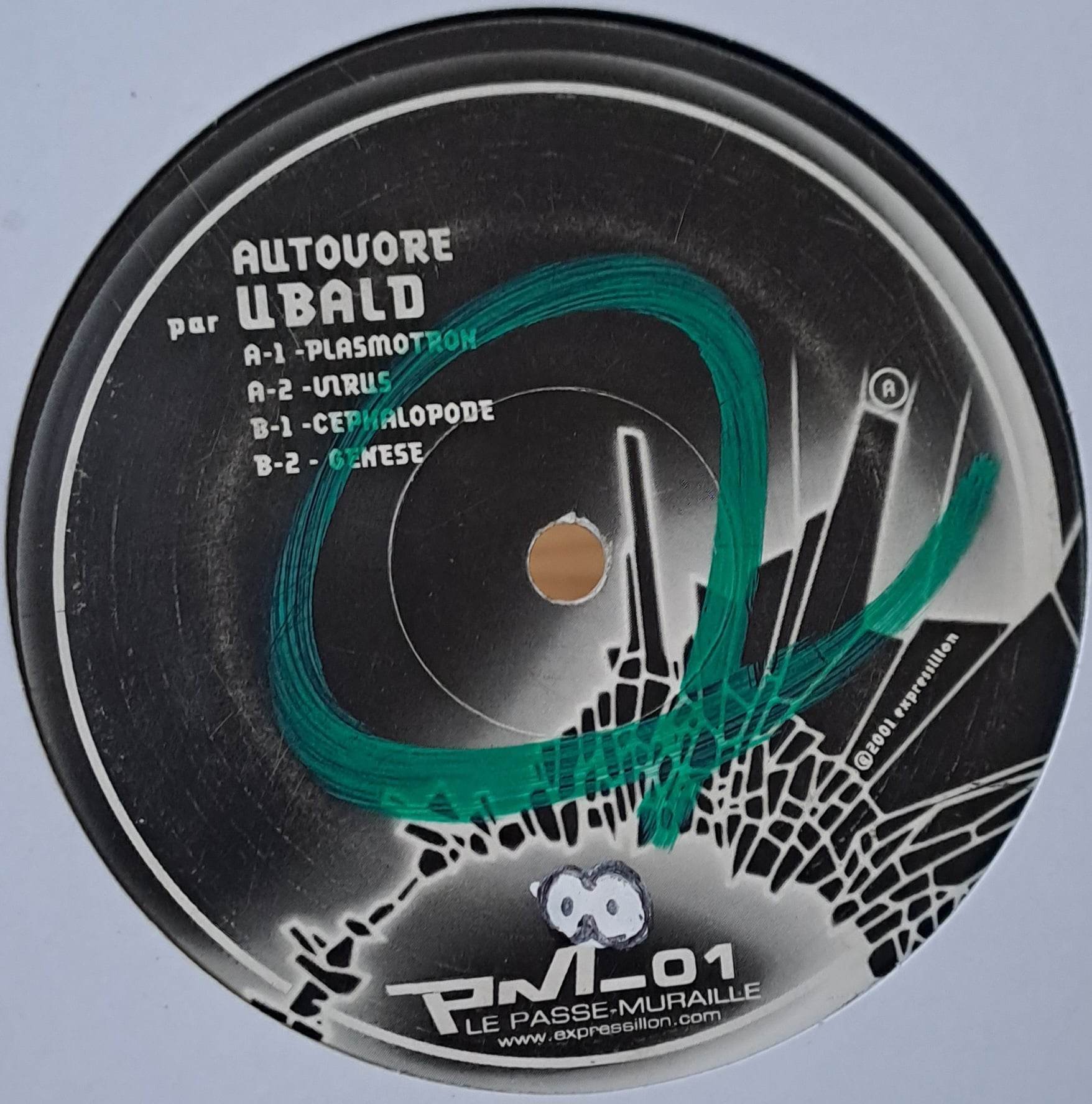 Passe-Muraille 001 - vinyle freetekno