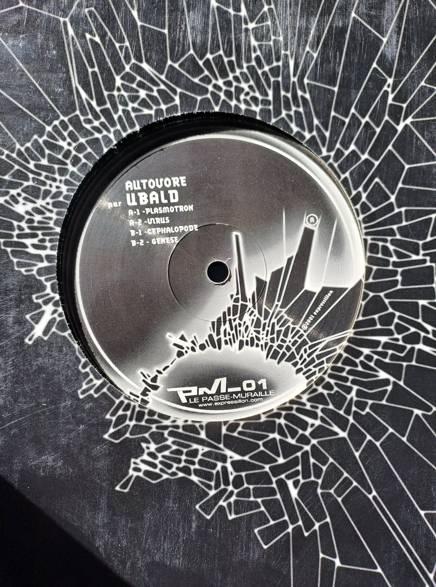 Passe-Muraille 01 - vinyle freetekno