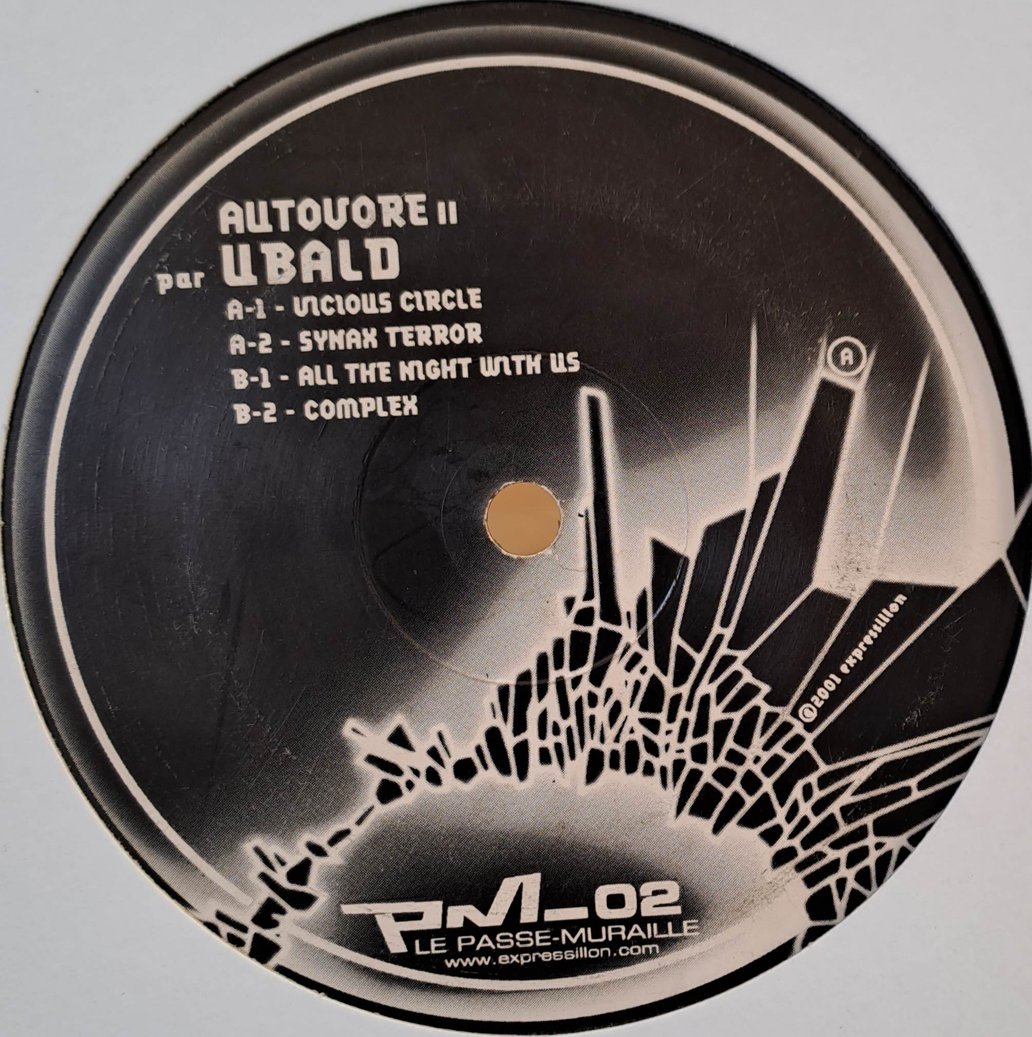 Passe-Muraille 02 - vinyle freetekno