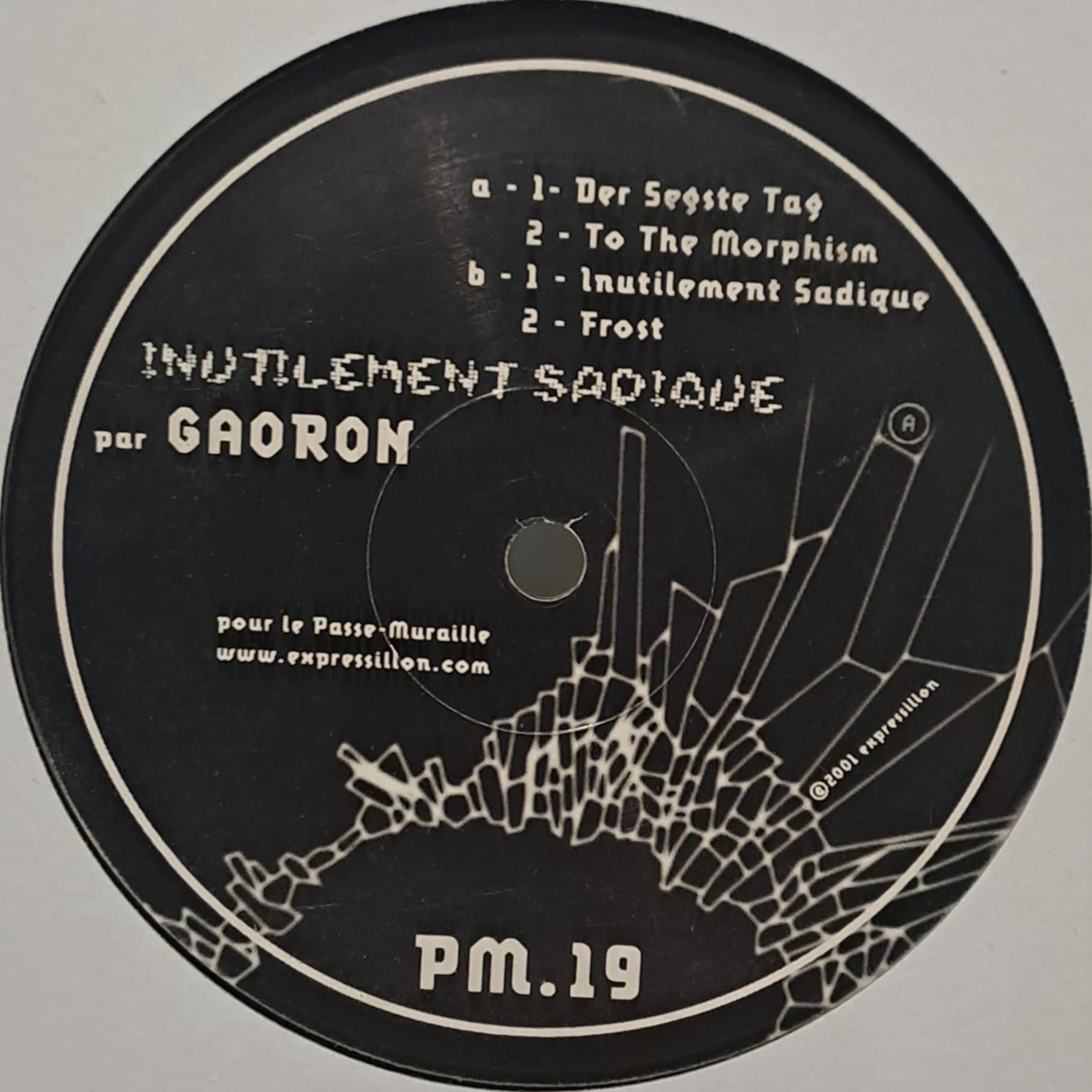 Passe-Muraille 19 - vinyle tribe