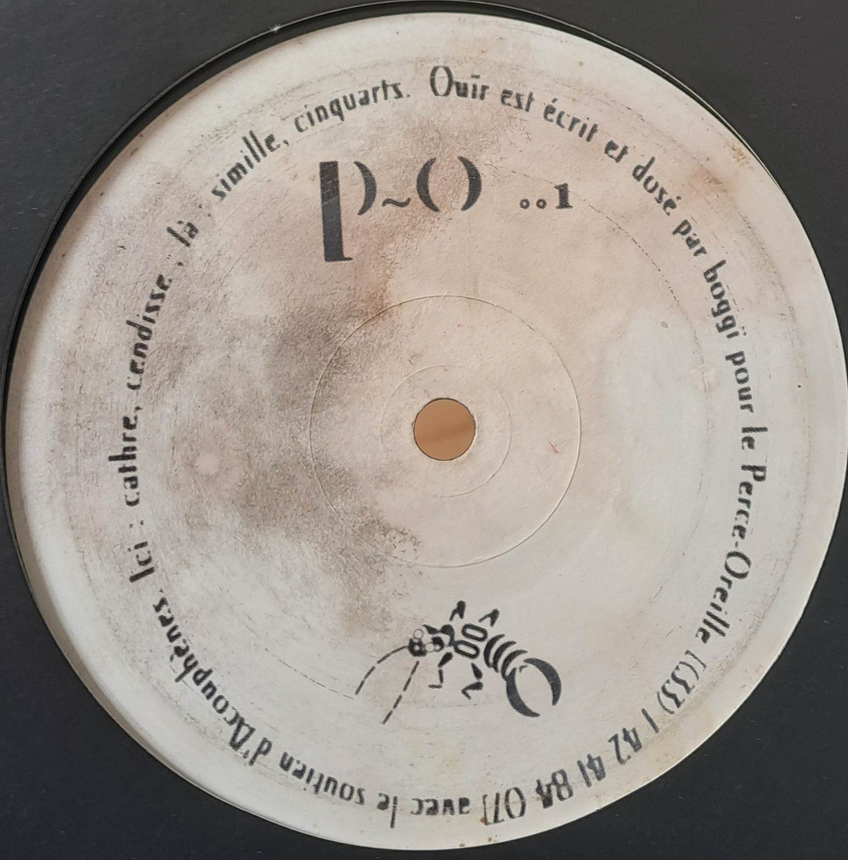 Perce~Oreille 01 - vinyle freetekno