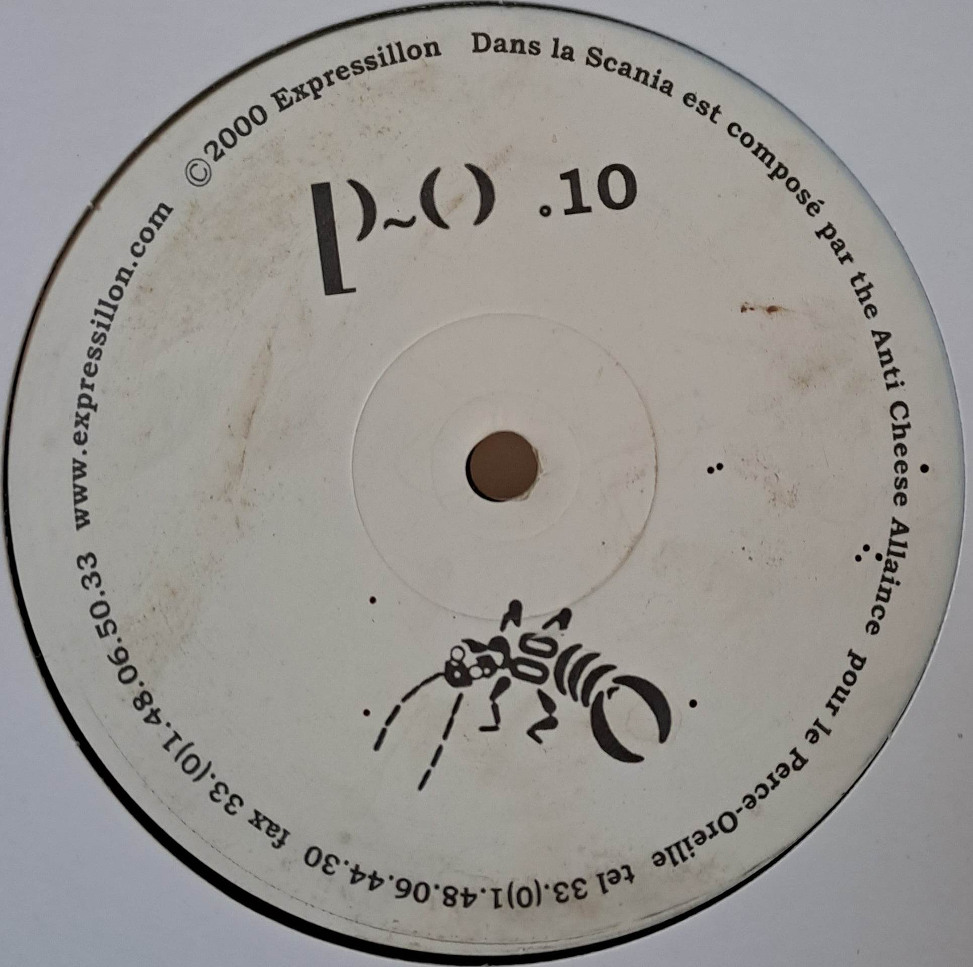 Perce~Oreille 10 - vinyle freetekno