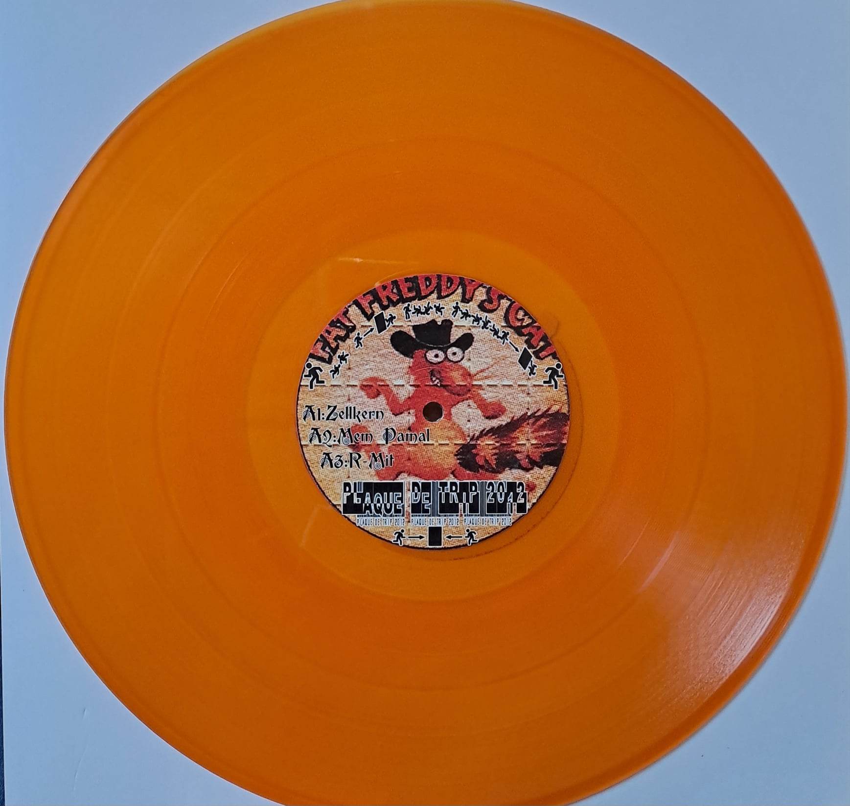 Plaque De Trip 2012 (orange) - vinyle Hardfloor