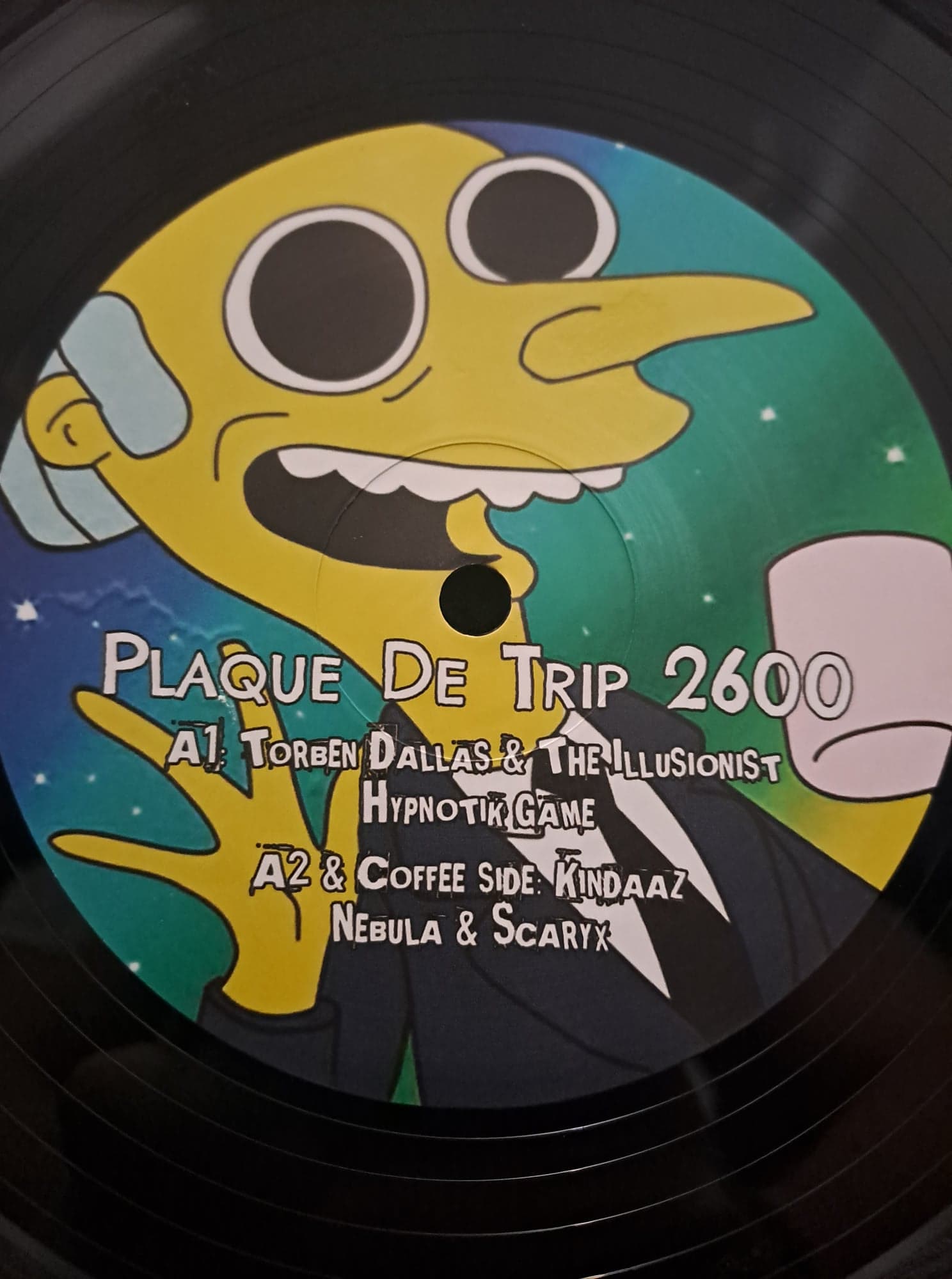 Plaque De Trip 2600 RP (toute dernière copie en stock) - vinyle freetekno