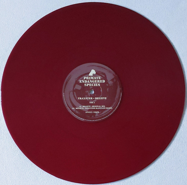 Primate Endangered Species 02 - vinyle techno