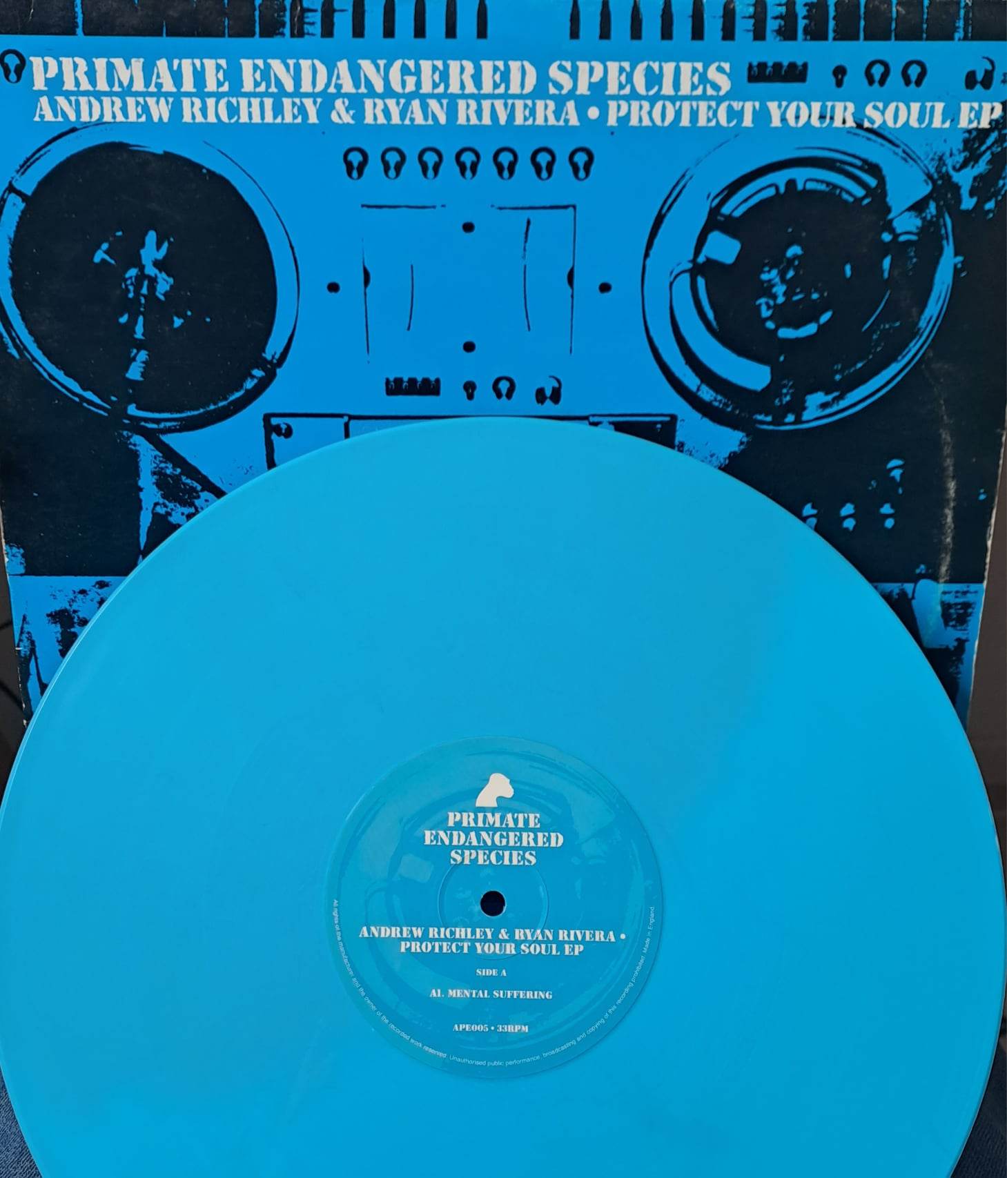 Primate Endangered Species 05 - vinyle techno