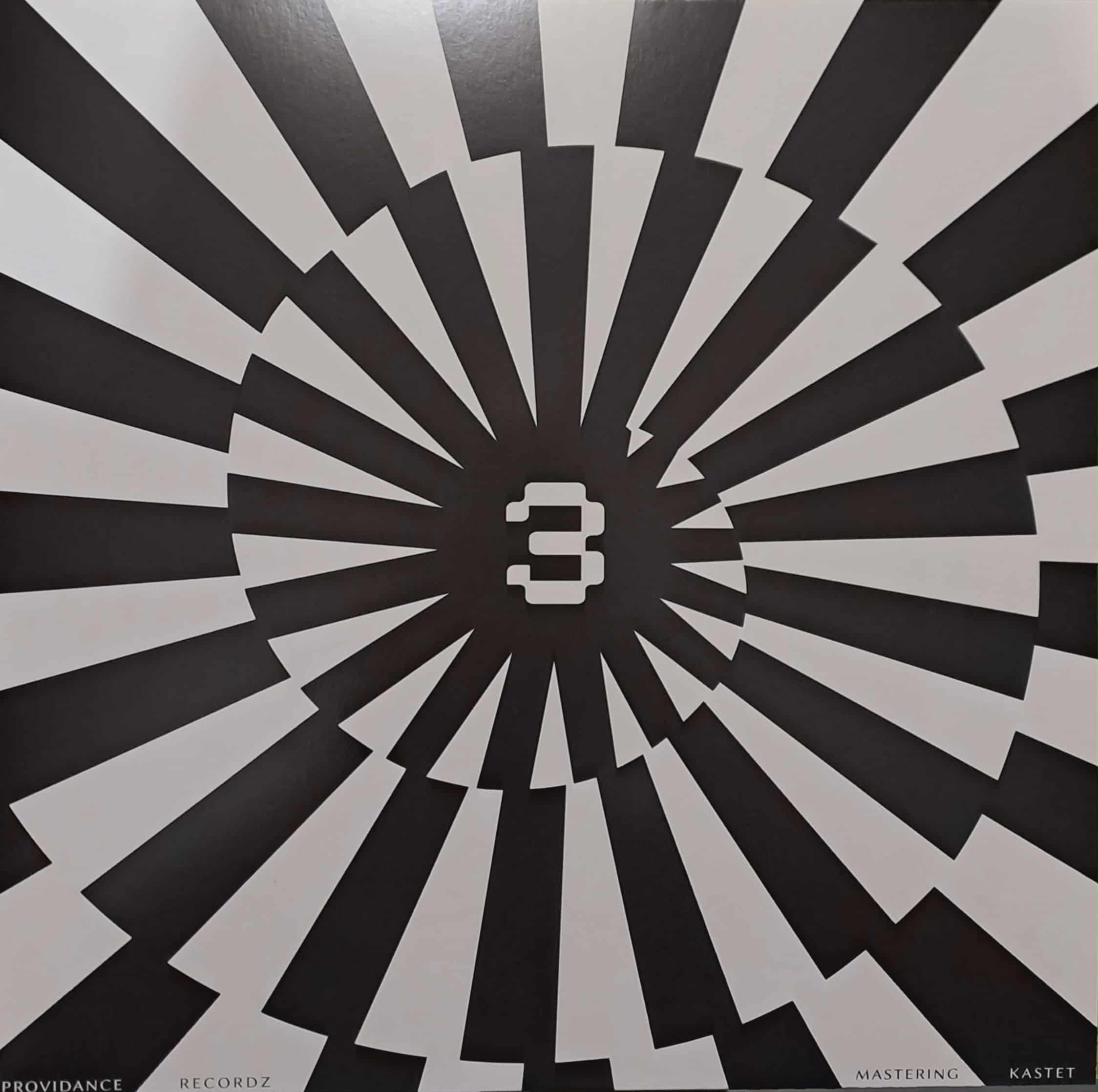 Providance HS 06 Black (RP Wako 3) - vinyle freetekno