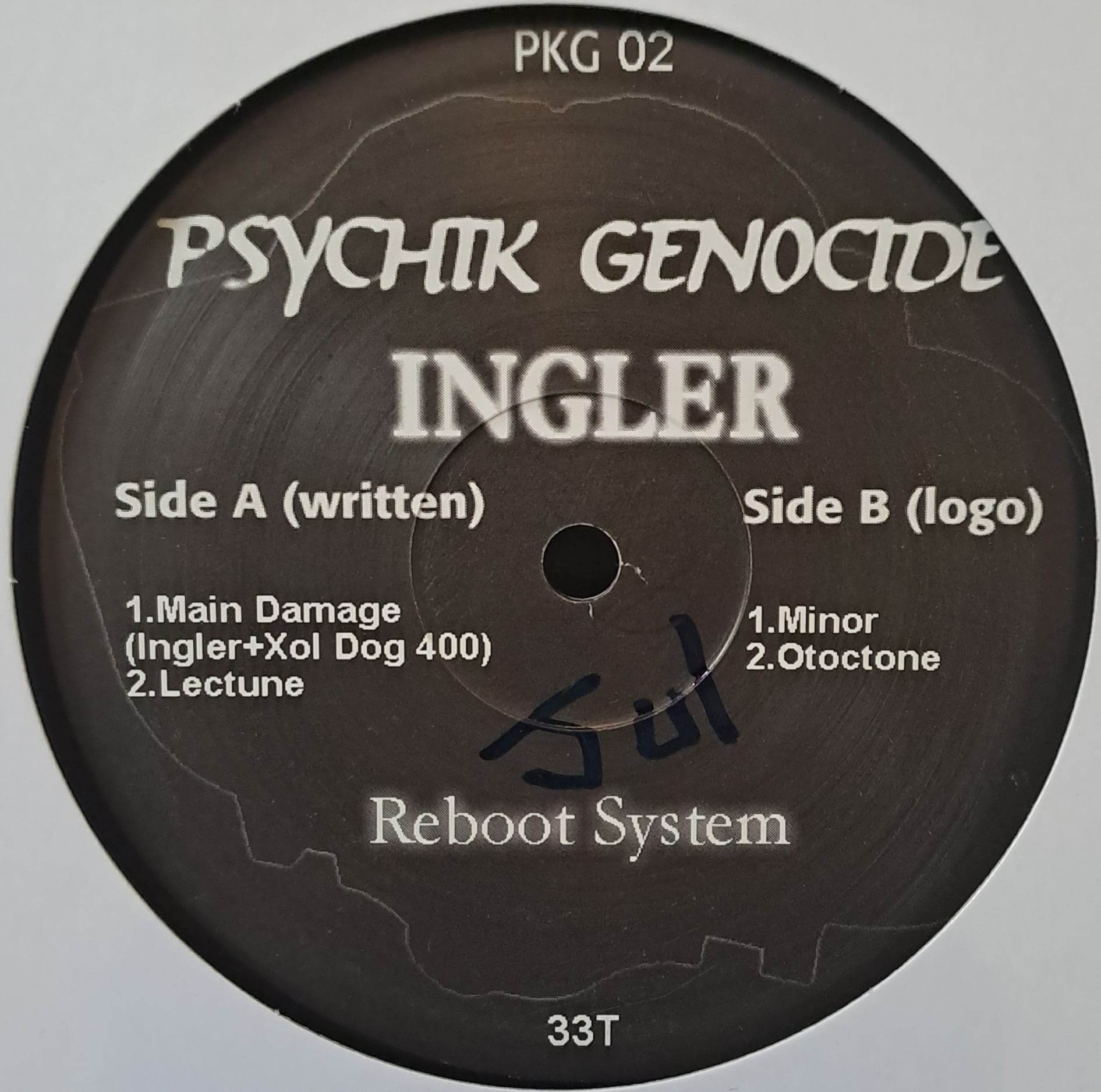 Psychik Genocide 02 - vinyle hardcore