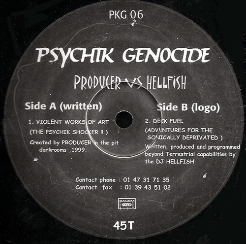 Psychik Genocide 06 - vinyle hardcore