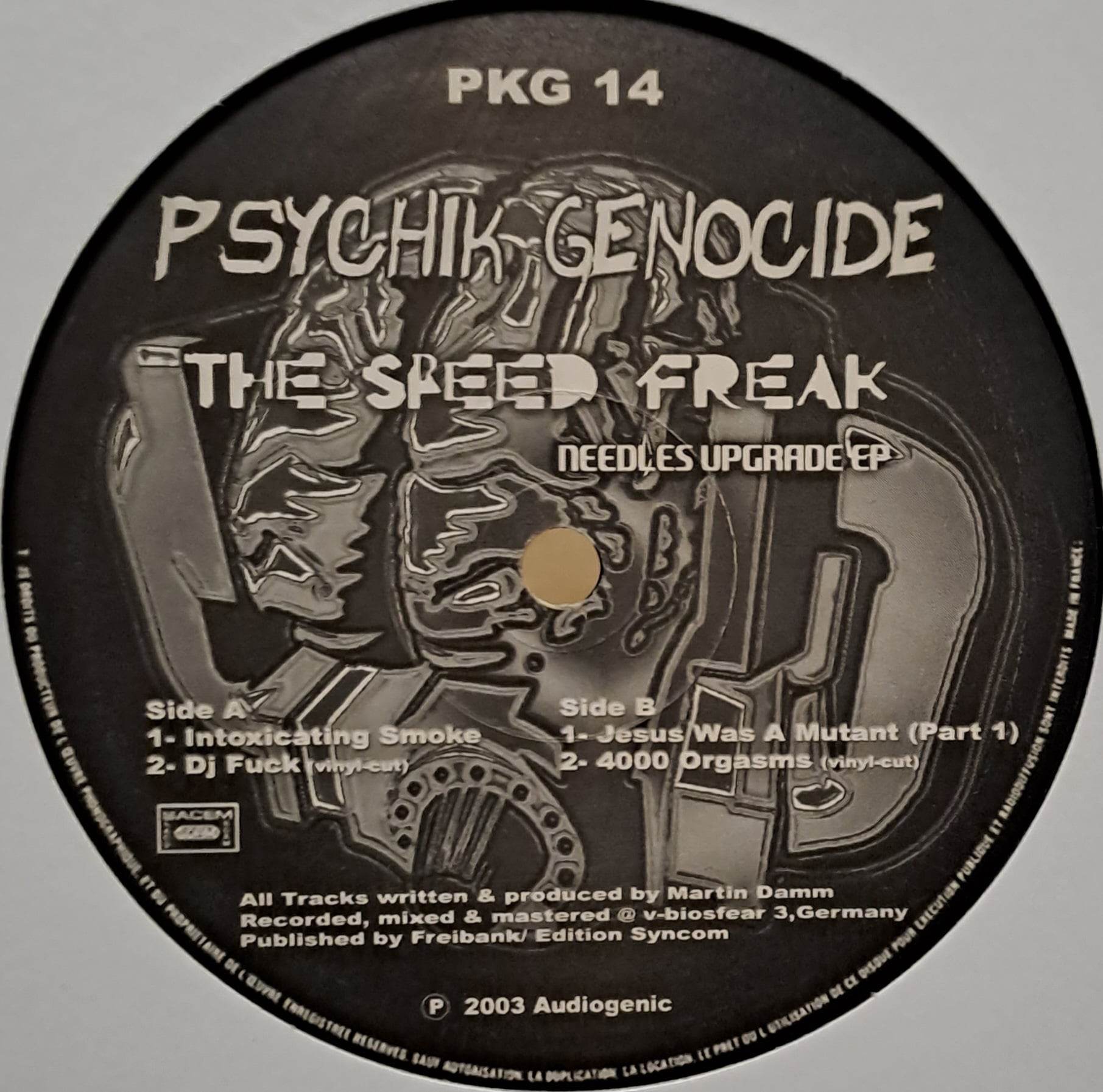 Psychik Genocide 14 - vinyle hardcore