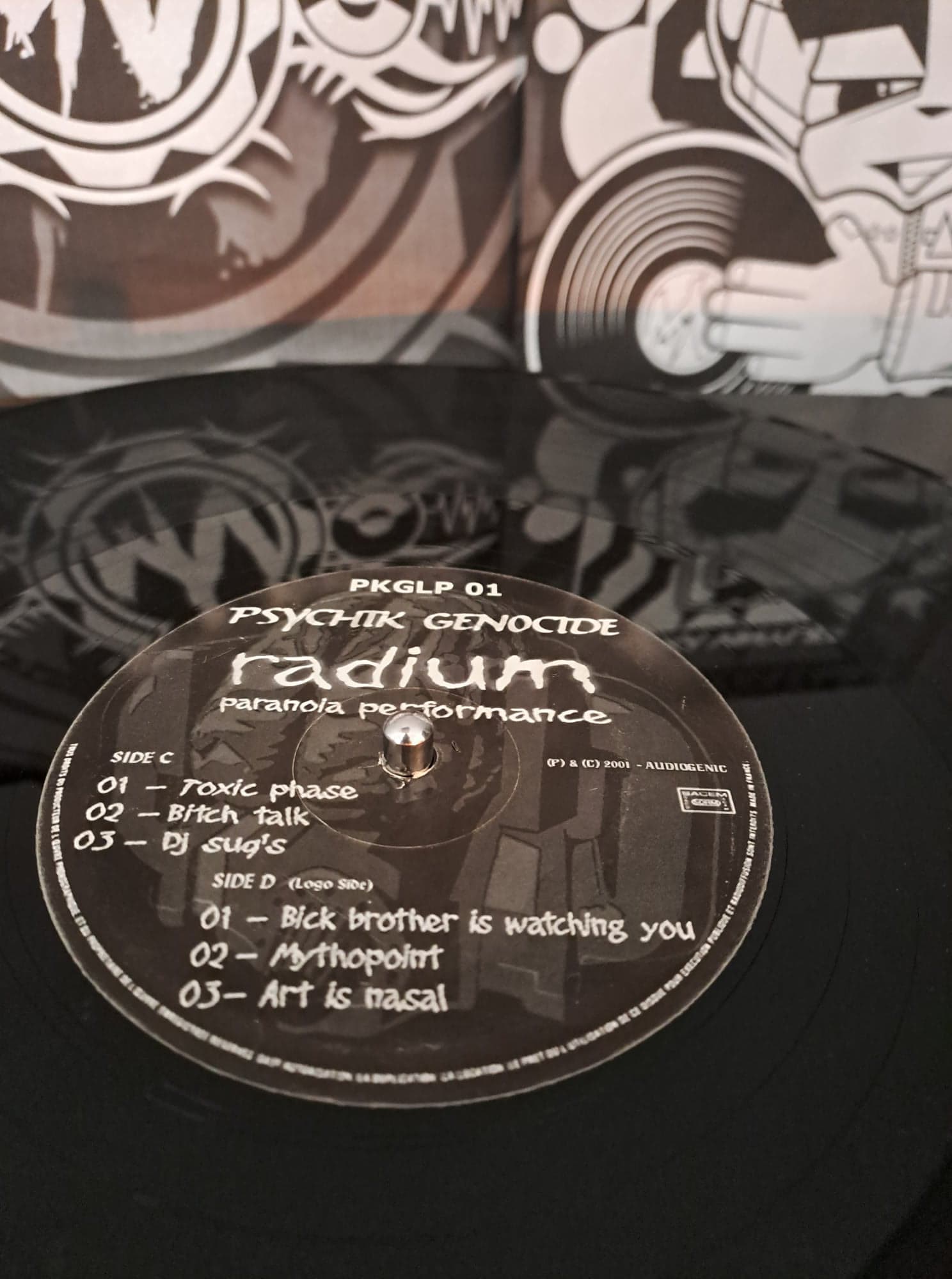 Psychik Genocide LP 01 (Double Album) - vinyle hardcore