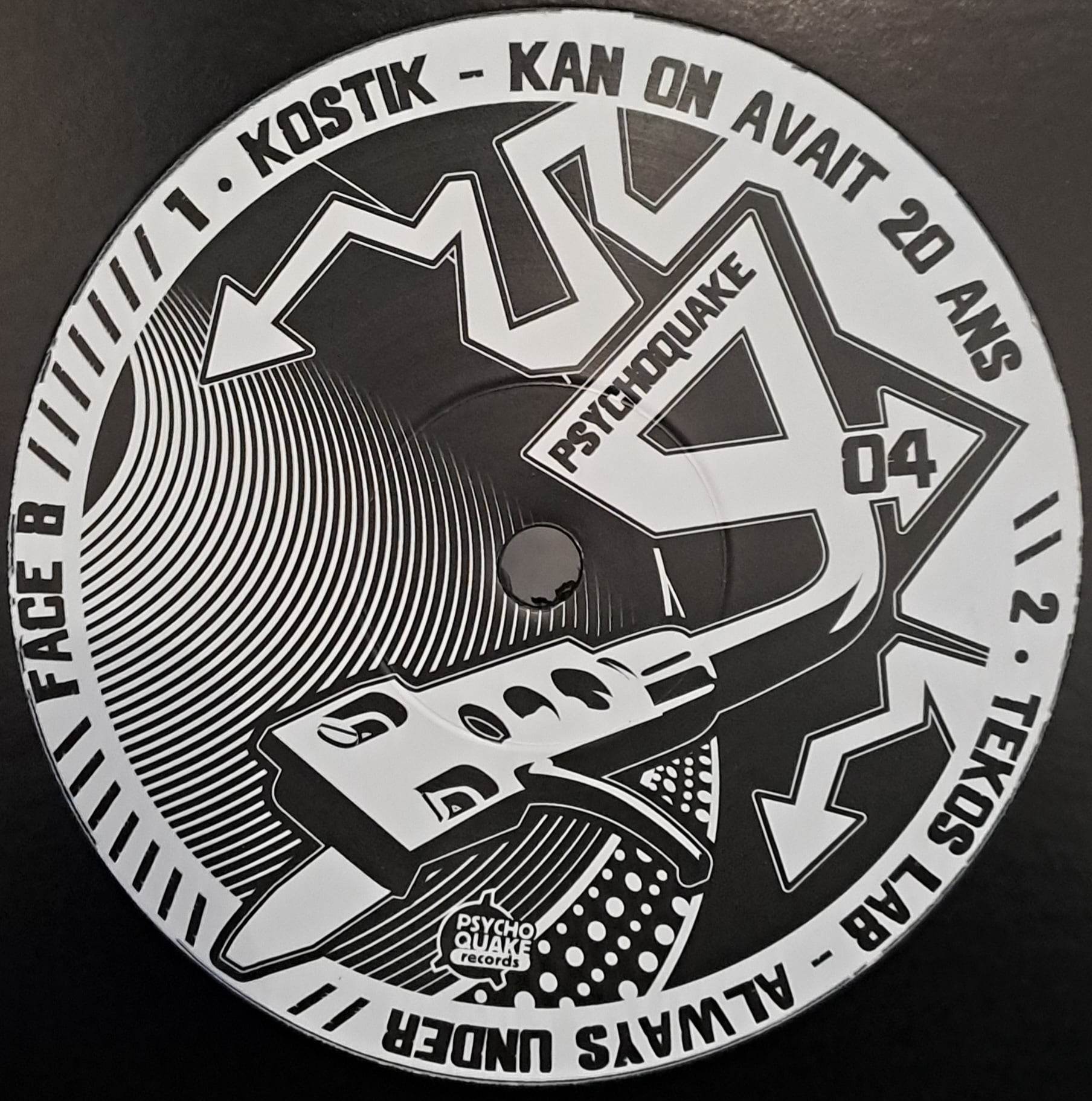Psychoquake 04 RP - vinyle freetekno