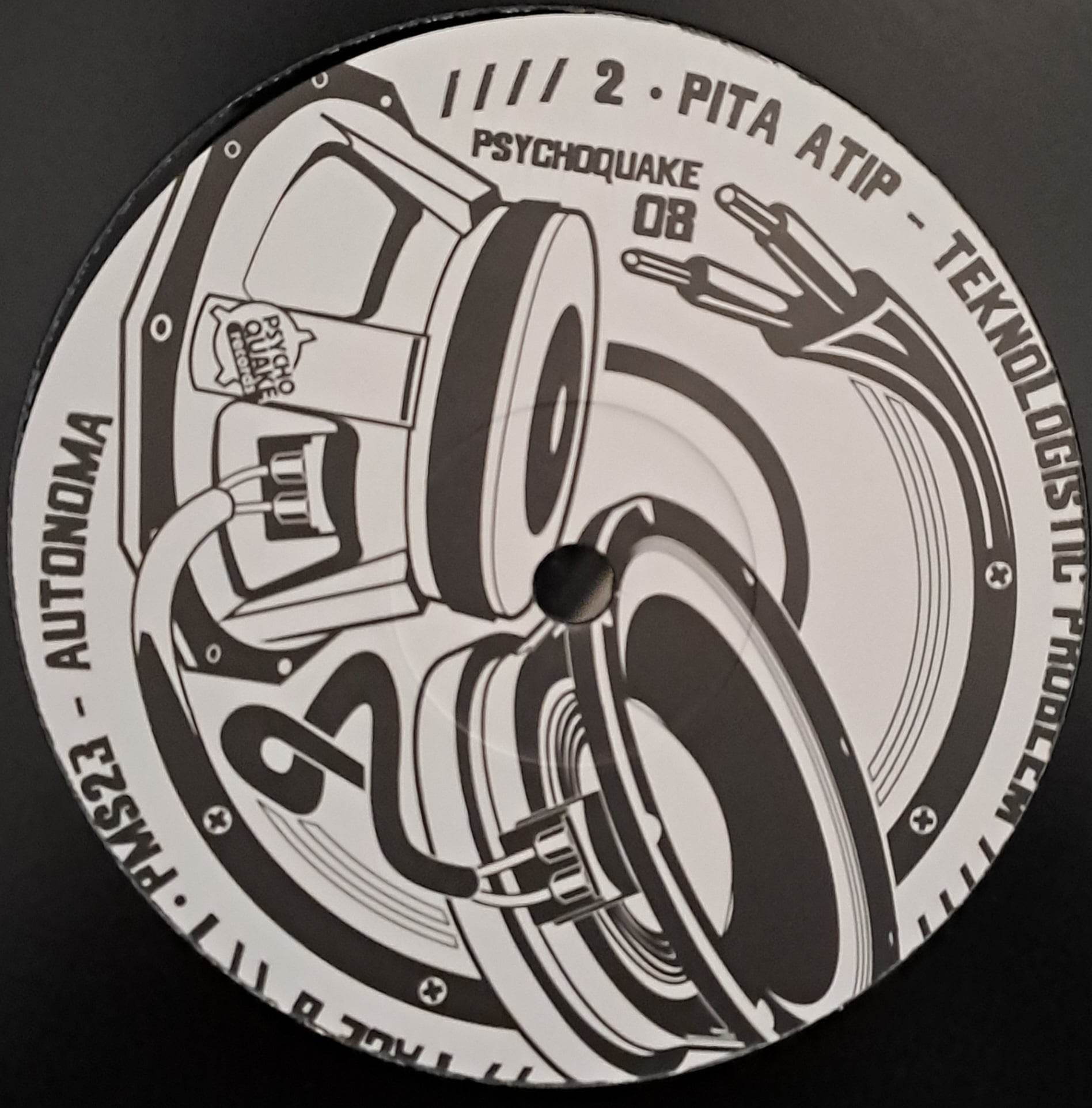 Psychoquake 08 RP - vinyle freetekno