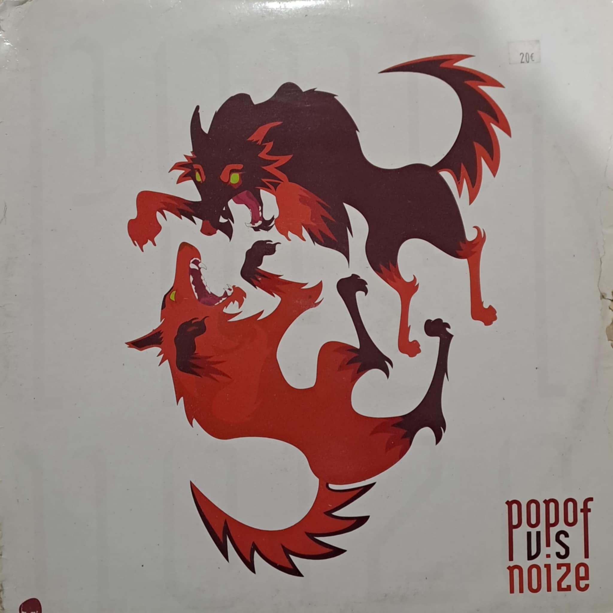Popof vs. Noisebuilder 02 (double album) - vinyle hardcore