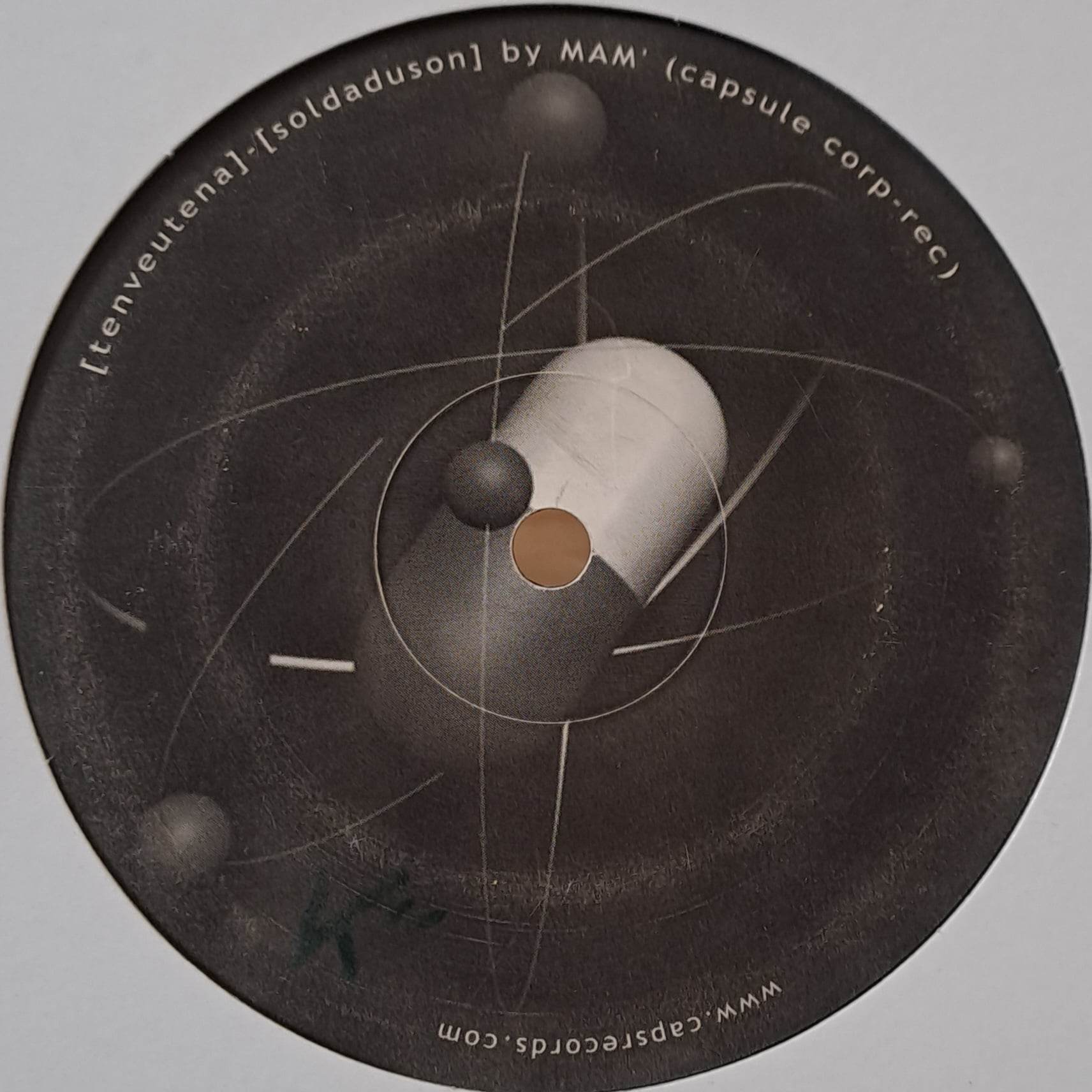 QUANTIK VS CAPSULE - vinyle freetekno