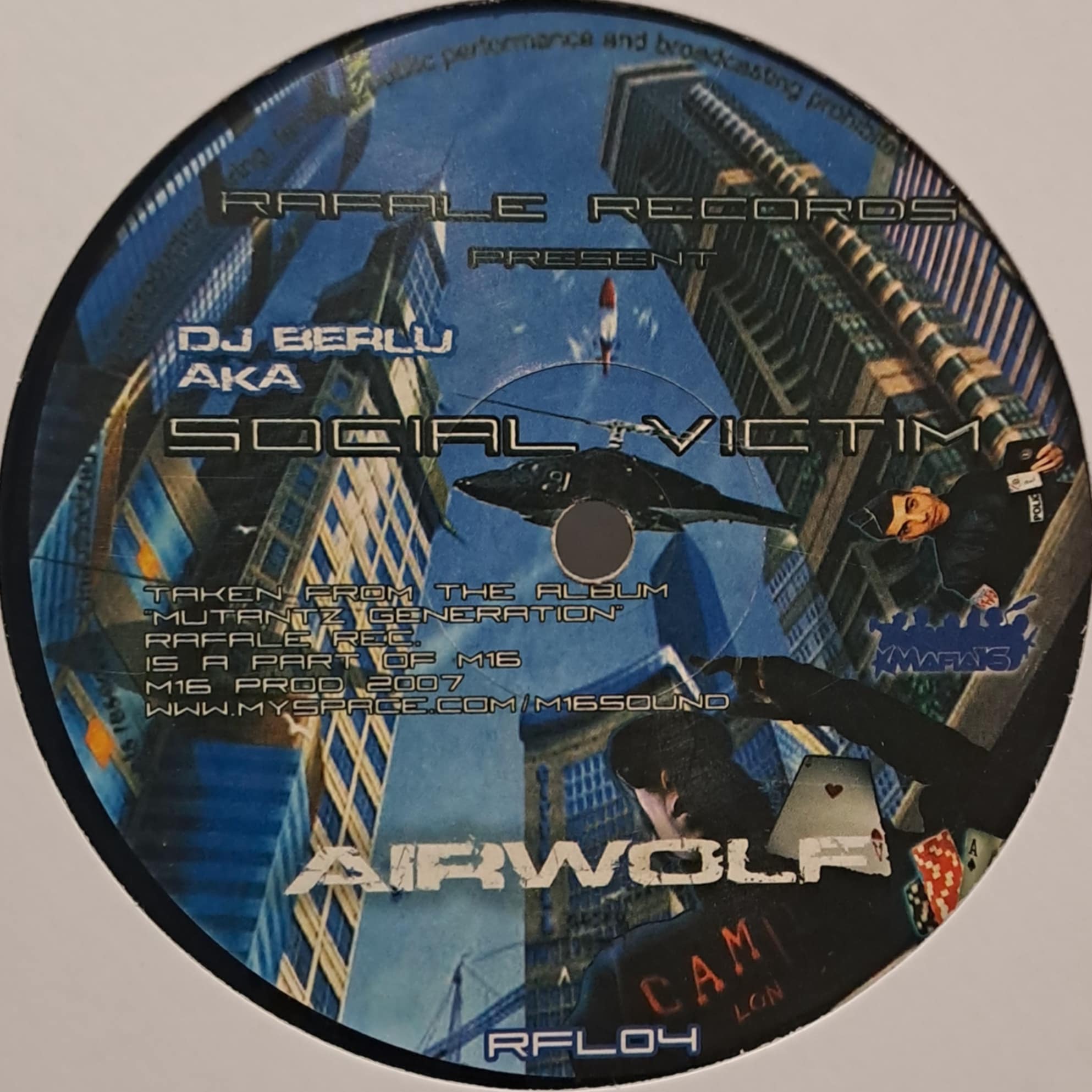 Rafale 04 - vinyle Drum & Bass