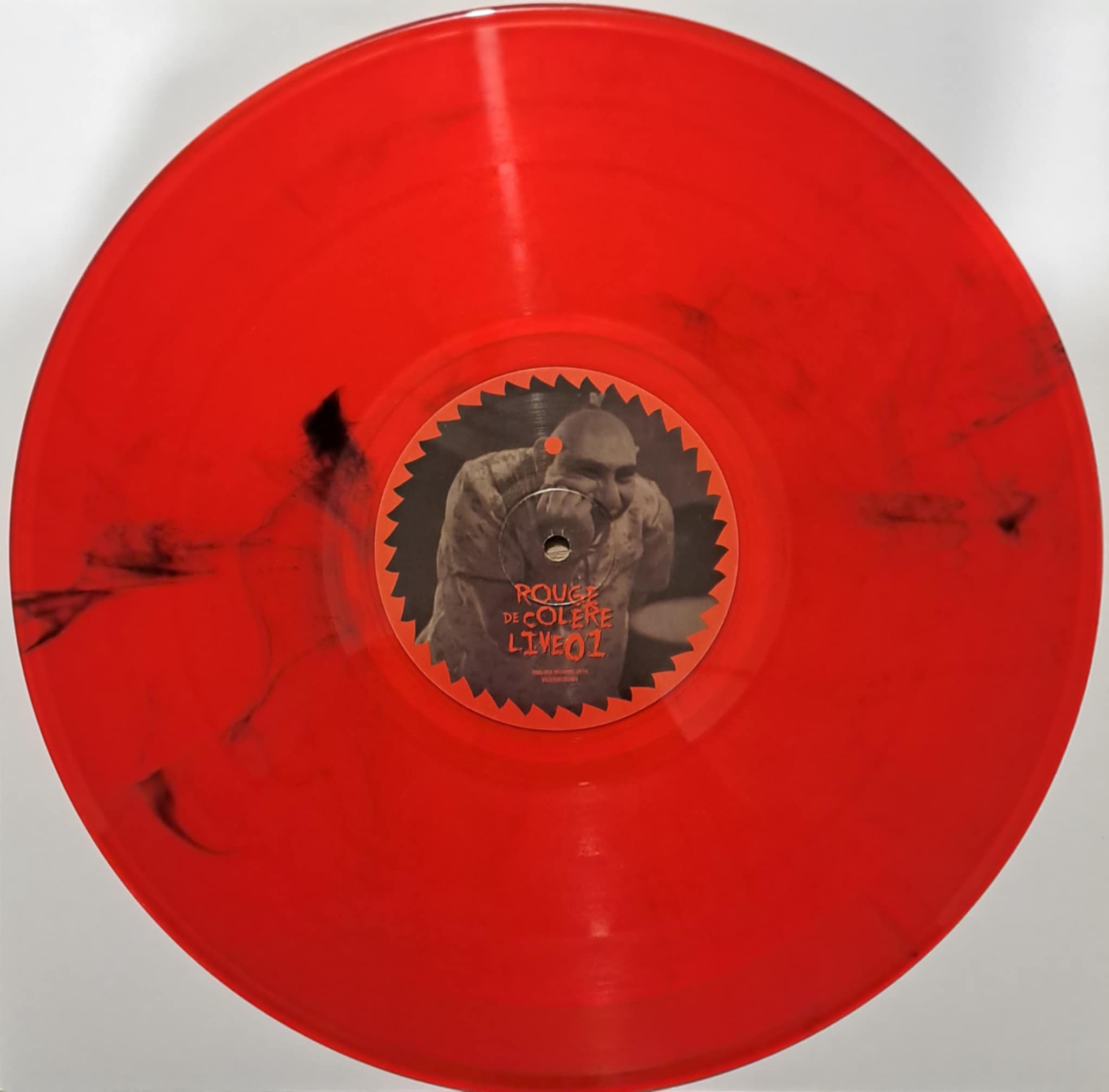 Rouge De Colère Live 01 - vinyle Expérimentale