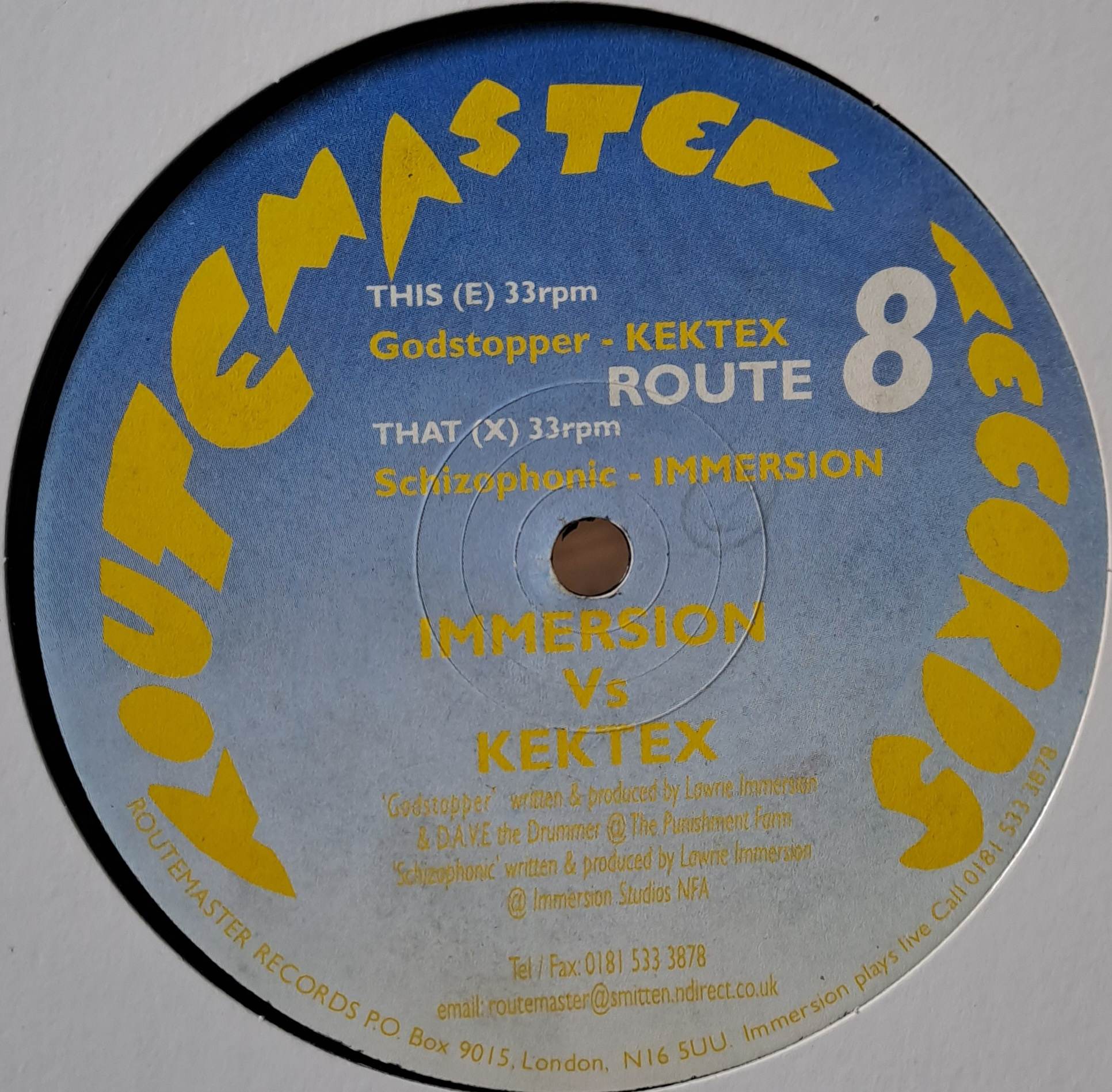 Routemaster 08 - vinyle acid