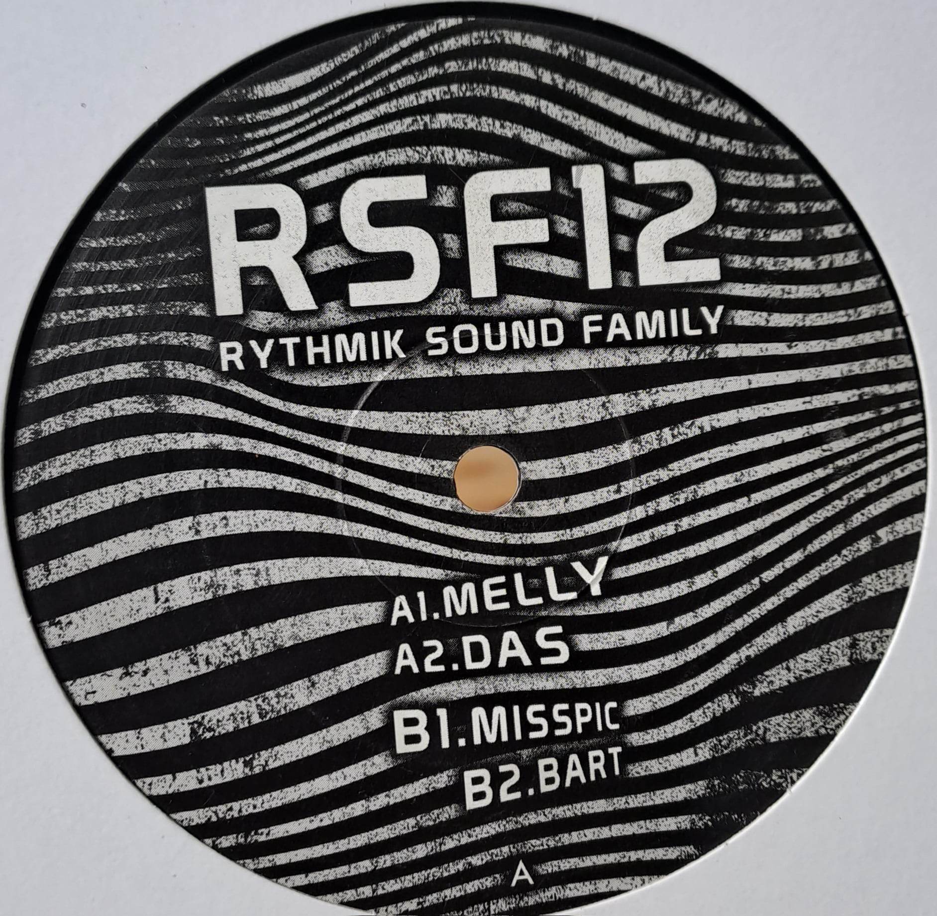 RSF 12 - vinyle freetekno