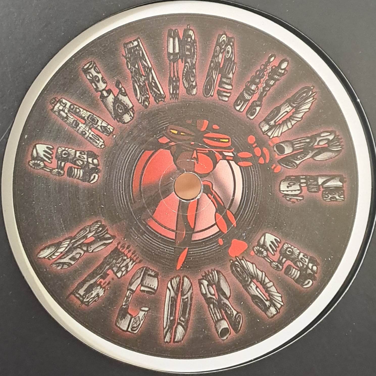 Salamandre Records 01 - vinyle freetekno