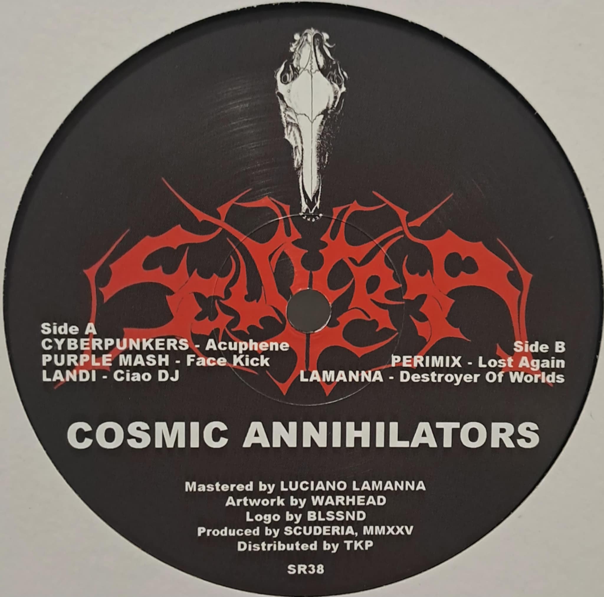 Scuderia 38 - vinyle breakcore