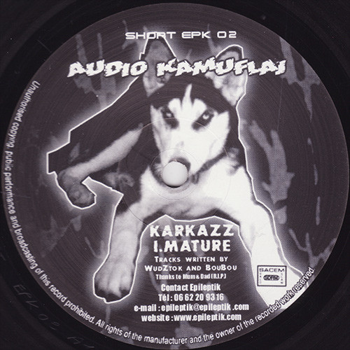 Short Epileptik 02 - vinyle hardcore