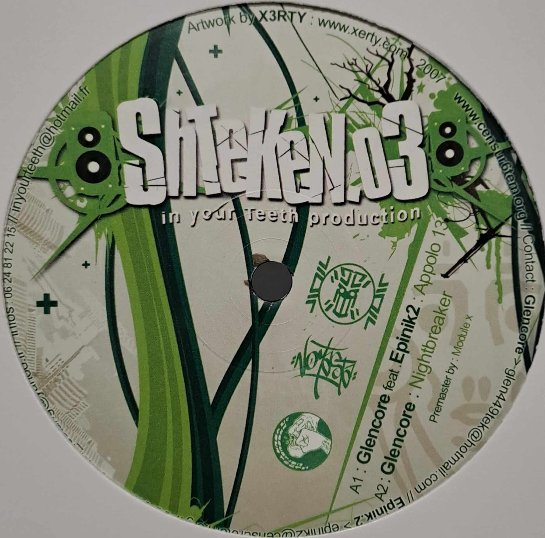 Shteken 03 - vinyle freetekno
