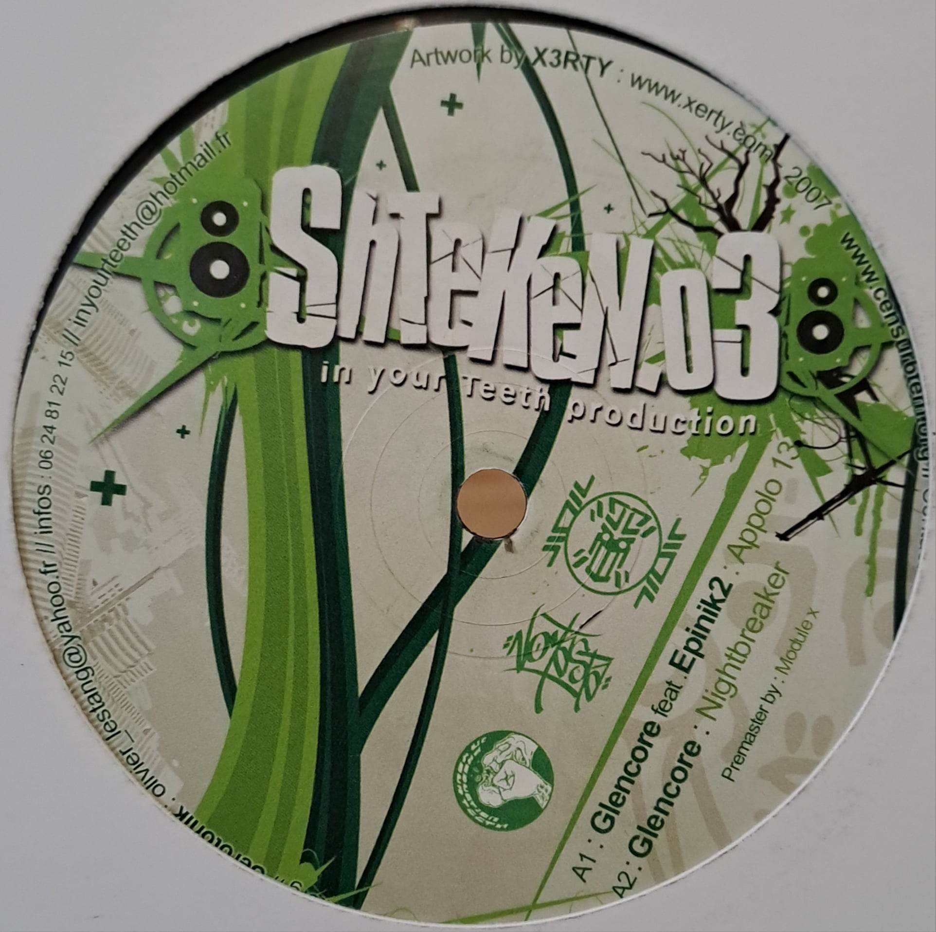 Shteken 03 - vinyle freetekno