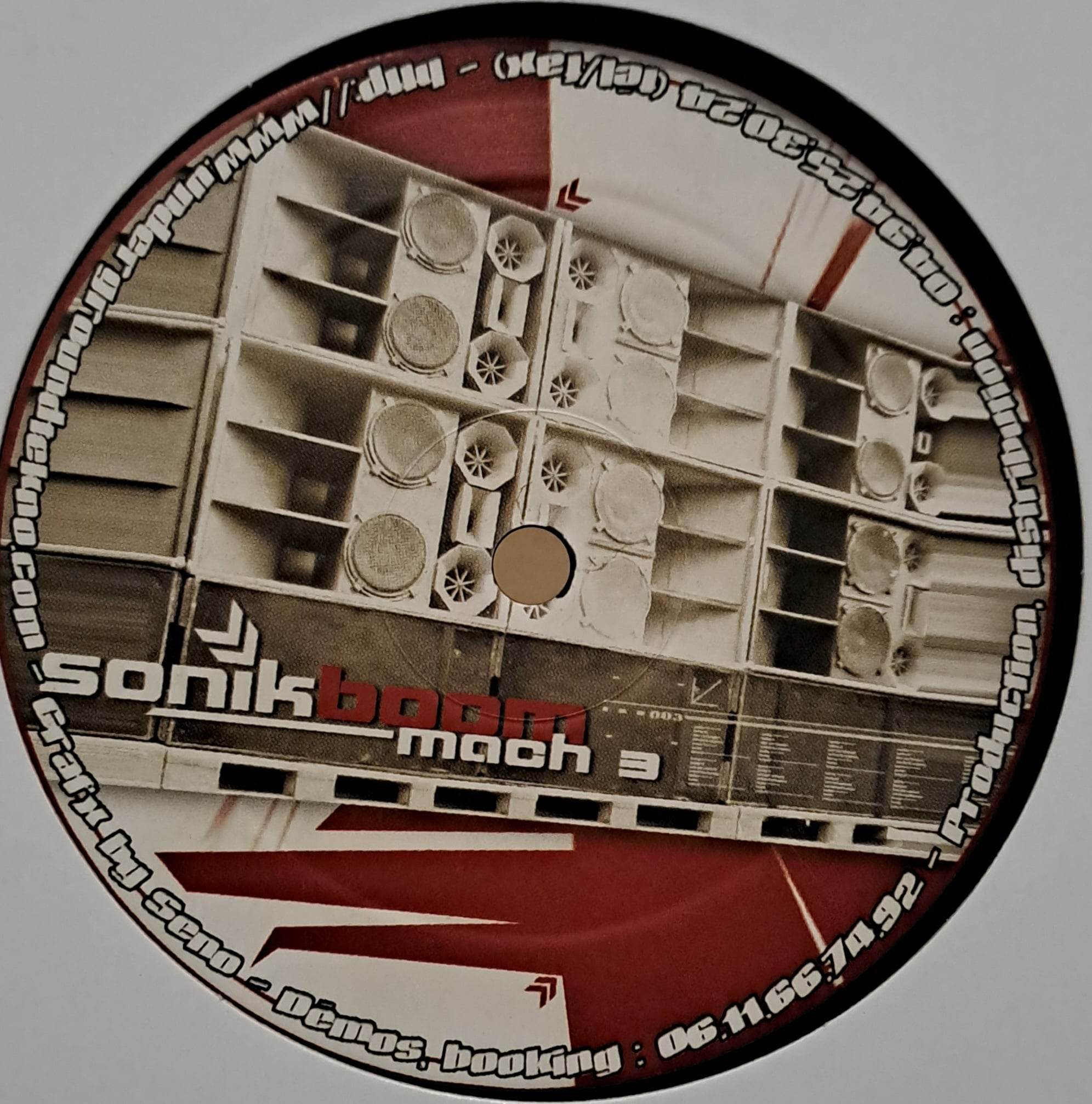 Sonik Boom 003 - vinyle Hardfloor