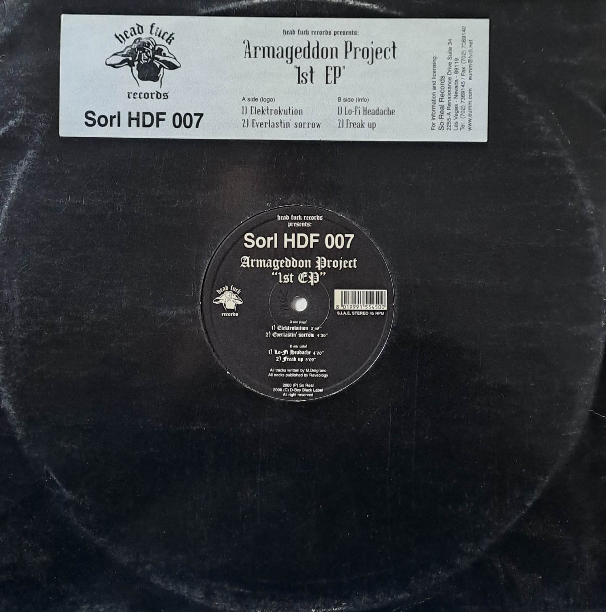 Sorl HDF 07 - vinyle hardcore