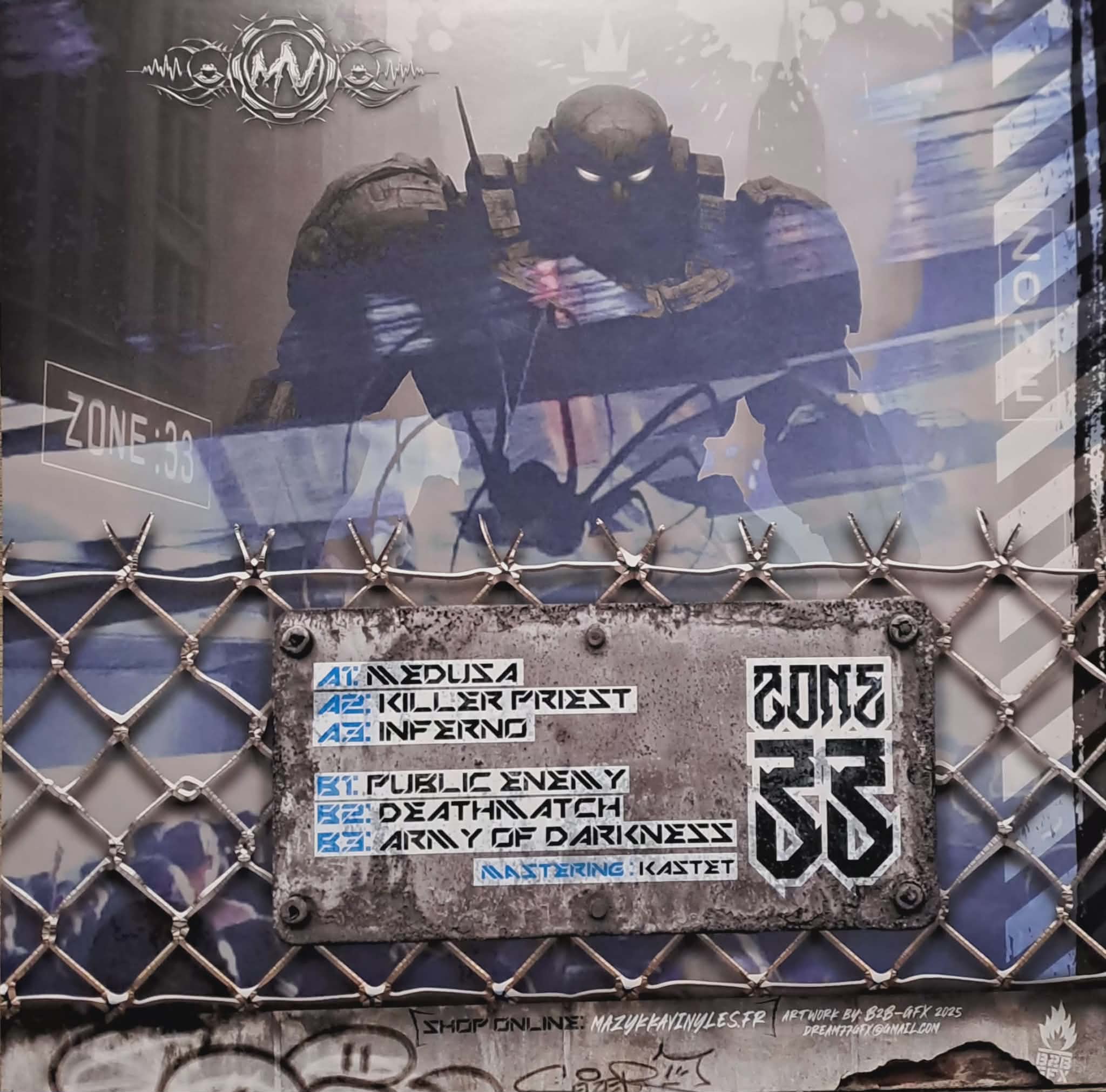 Sound System 006 Black - vinyle freetekno