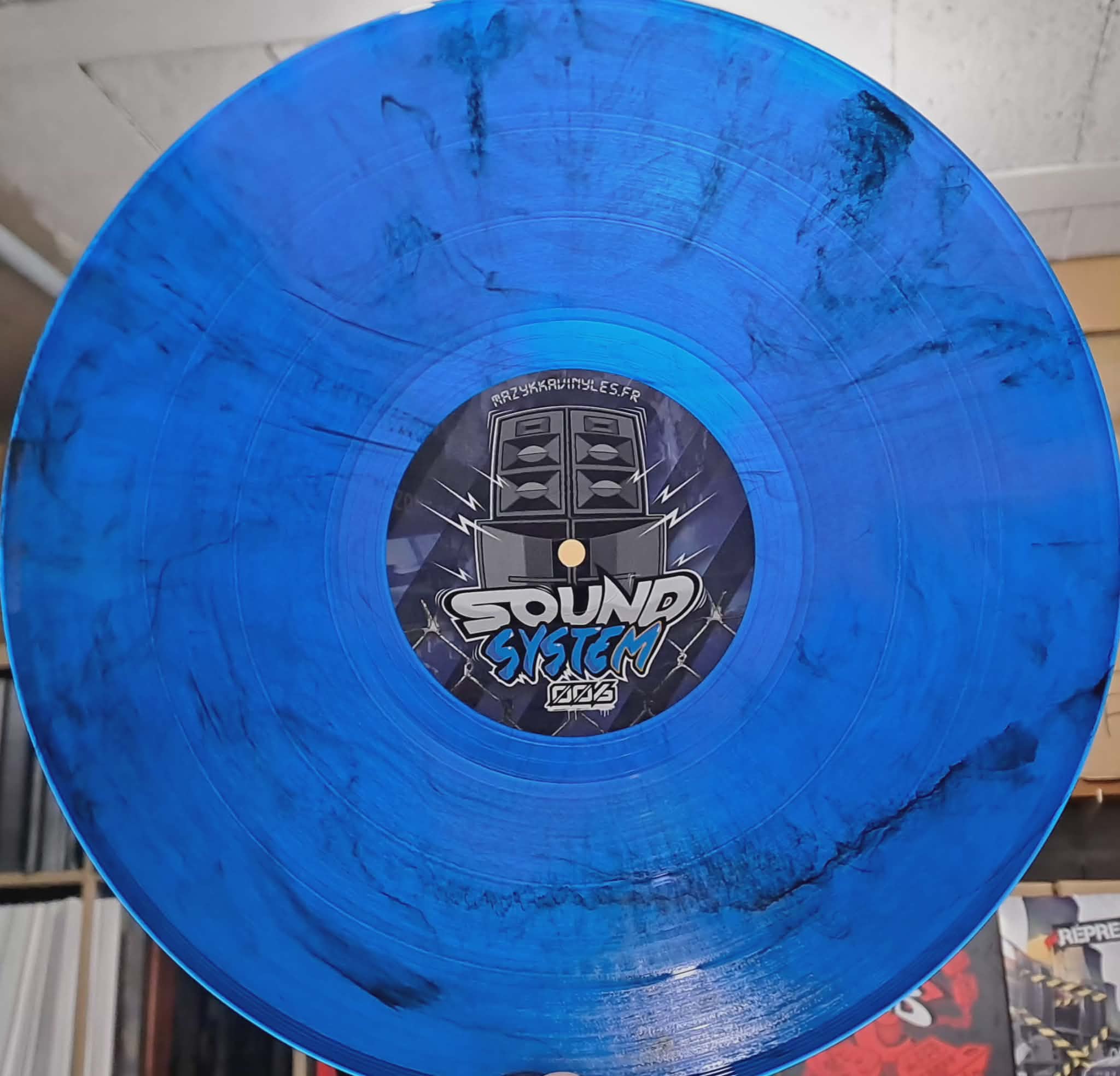 Sound System 006 Marbré - vinyle freetekno