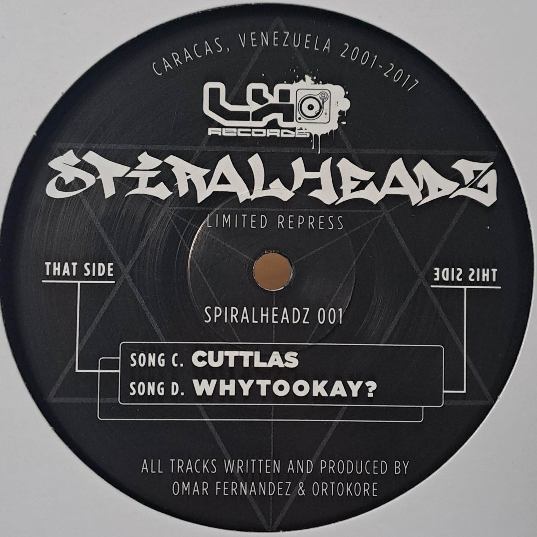 Spiralheadz 01 RP - vinyle freetekno