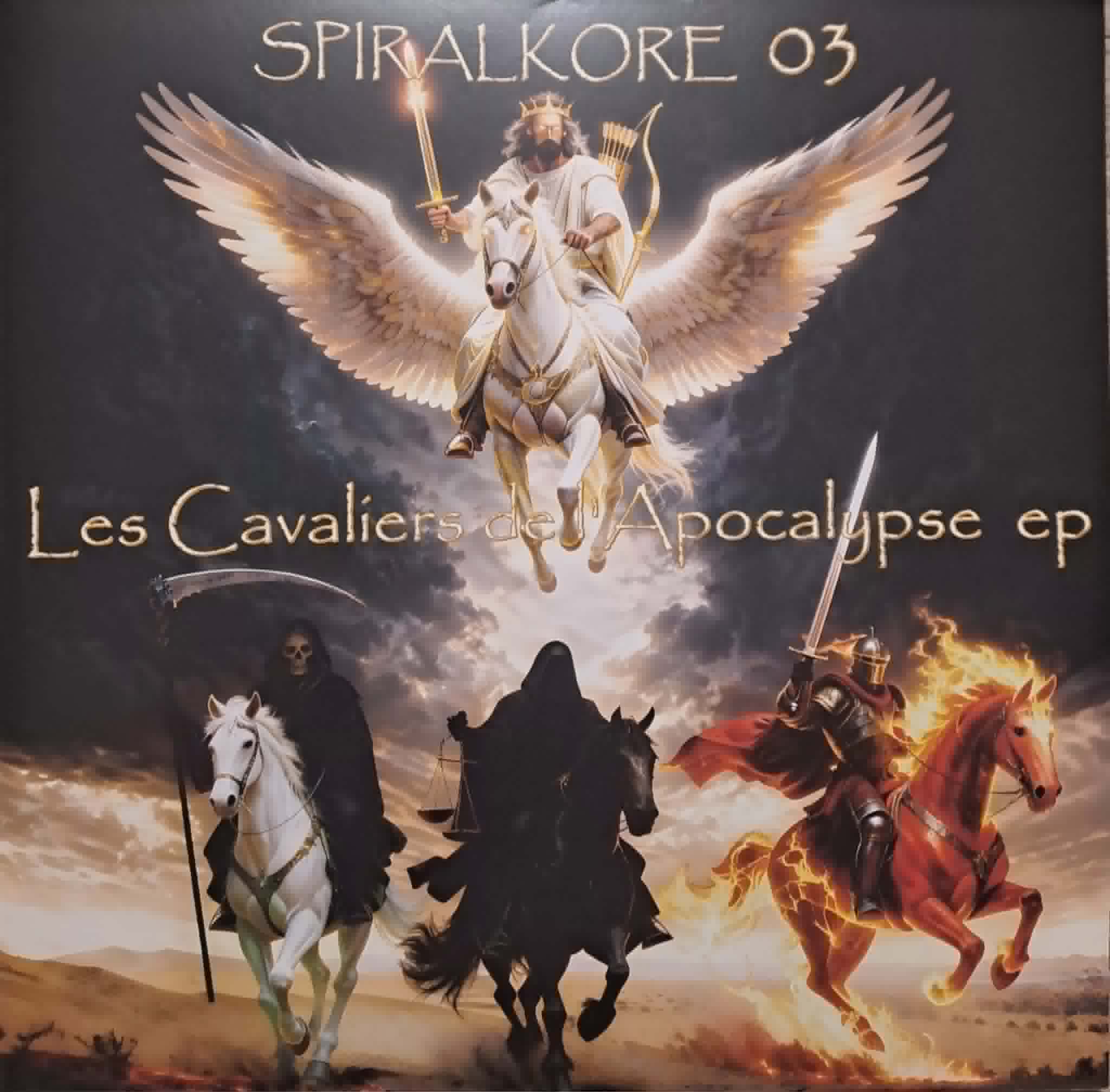 Spiralkore 03 (double album) - vinyle freetekno