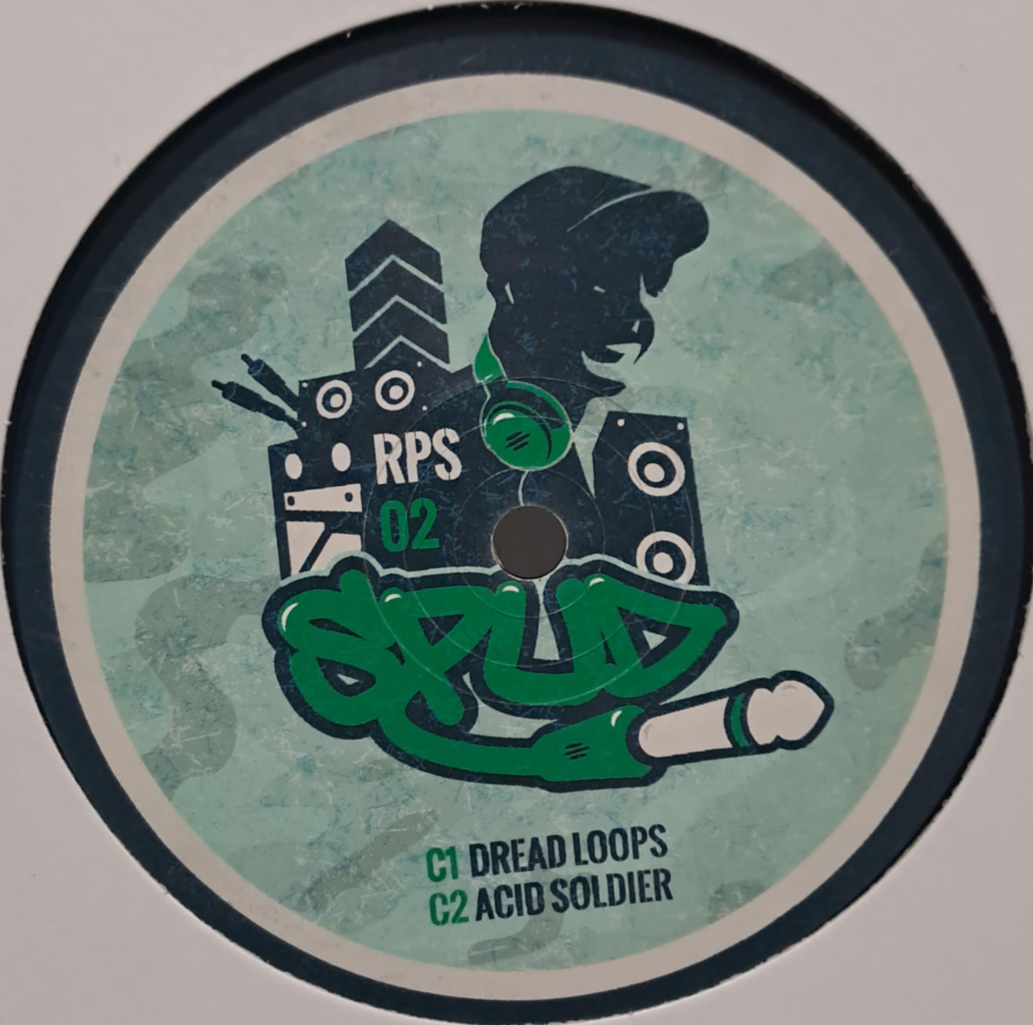 Spud Rps 02 (seulement le disque 2) - vinyle freetekno