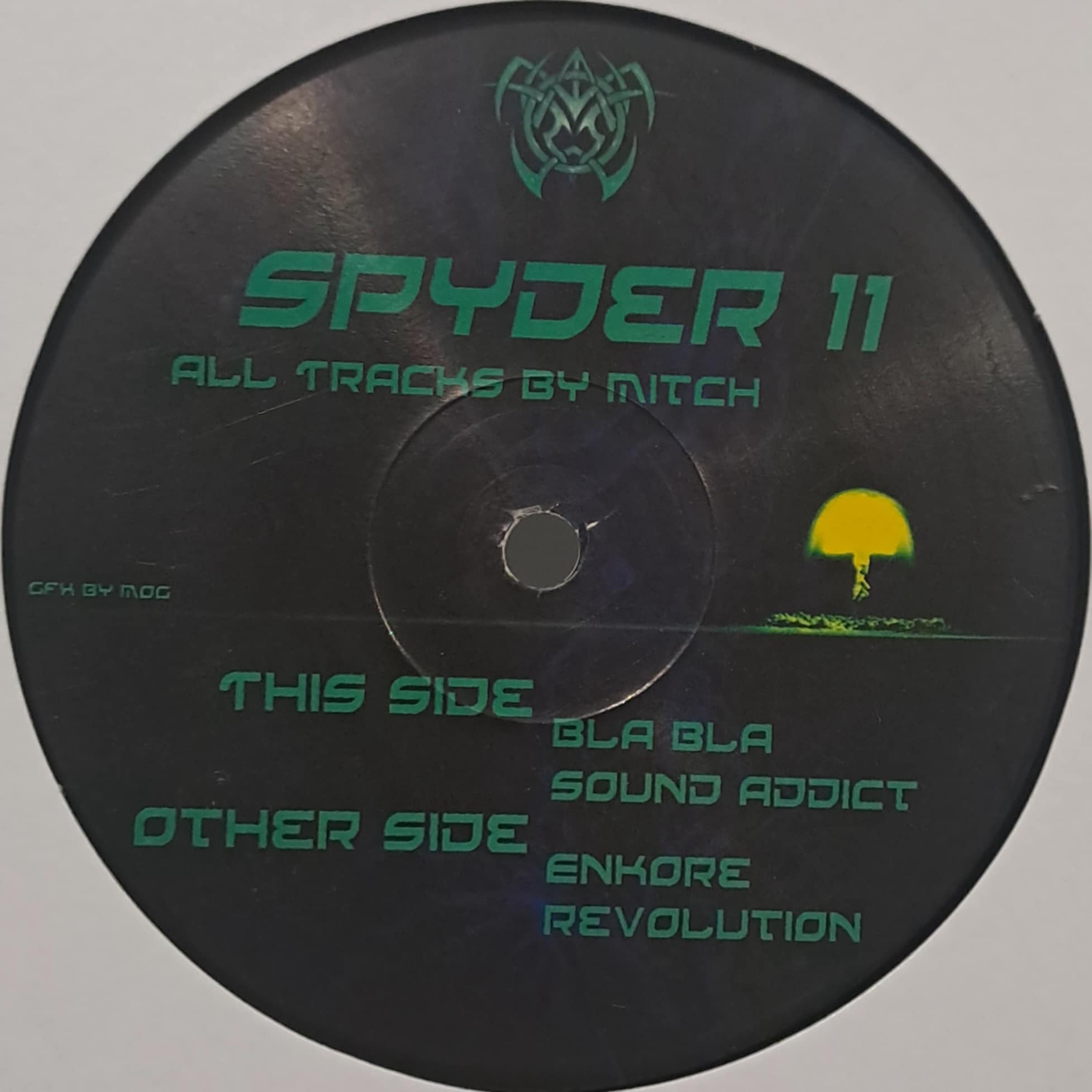 Spyder 11 - vinyle freetekno