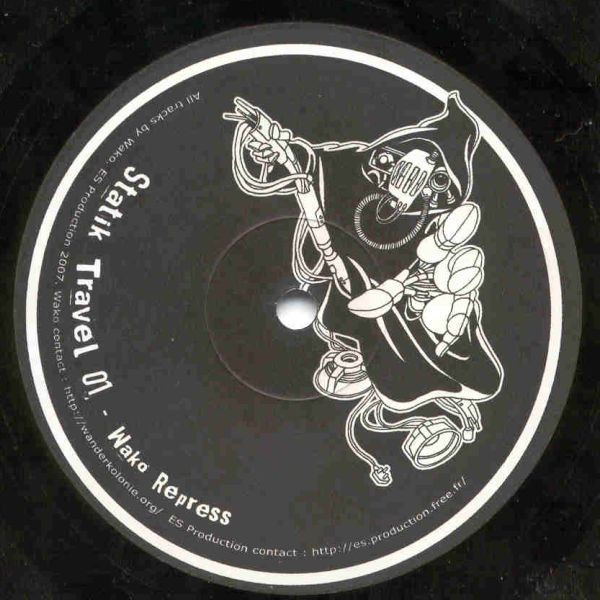 Statik Travel 01 RP - vinyle freetekno
