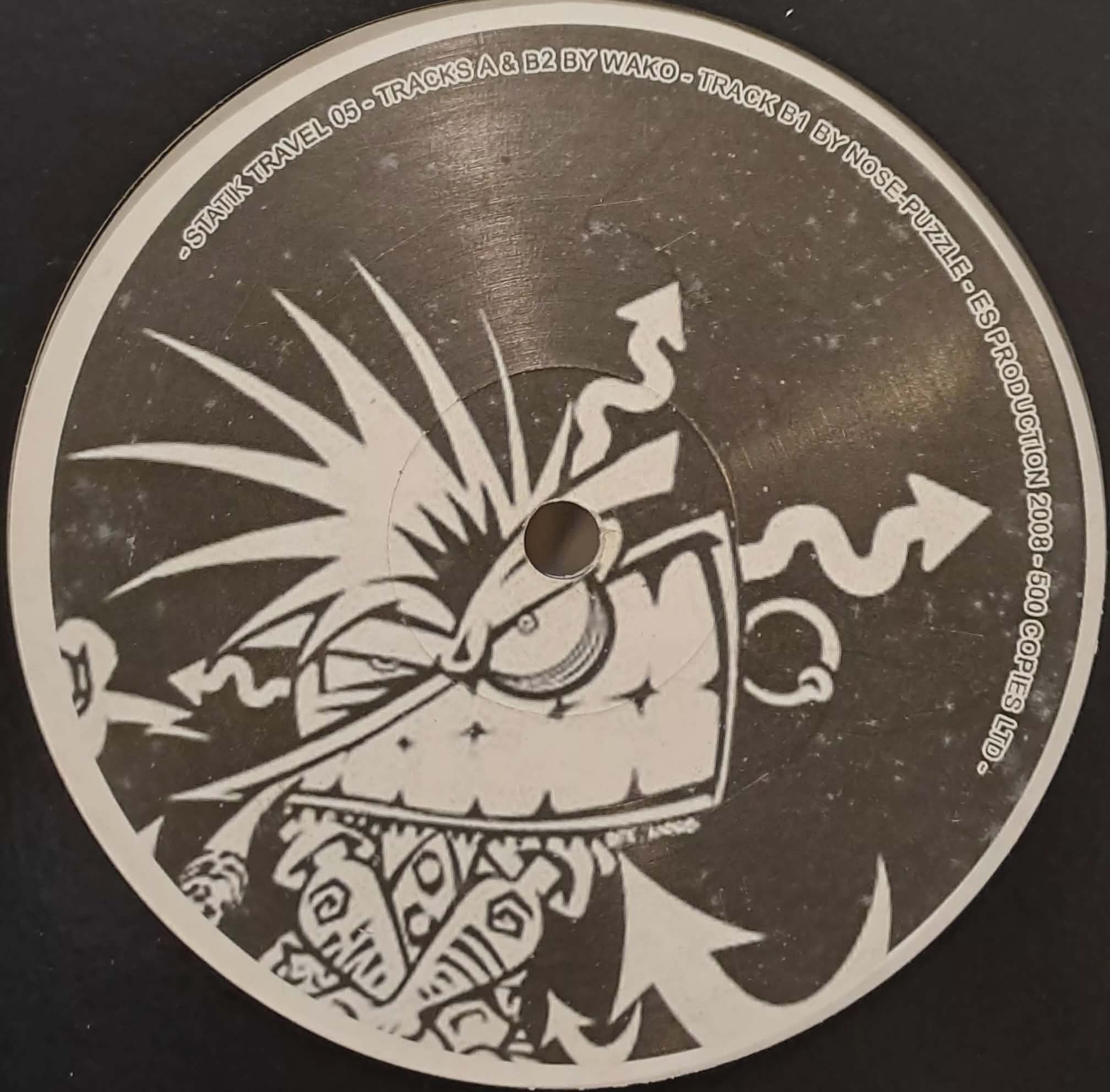 Statik Travel 05 - vinyle freetekno