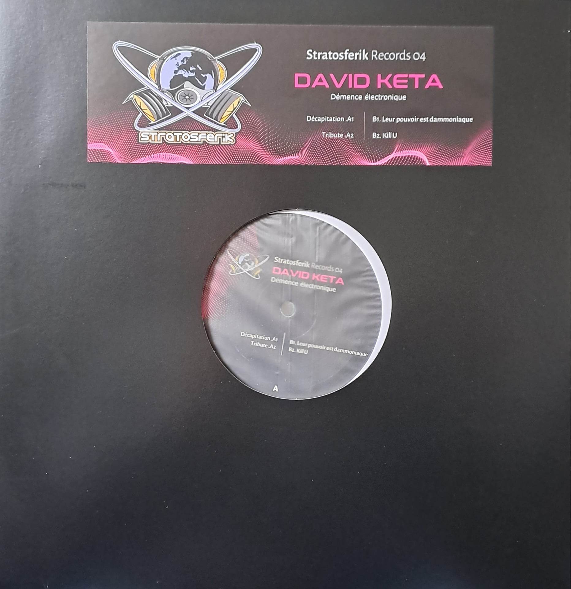 Stratosferik 04 (noir) - vinyle hardcore