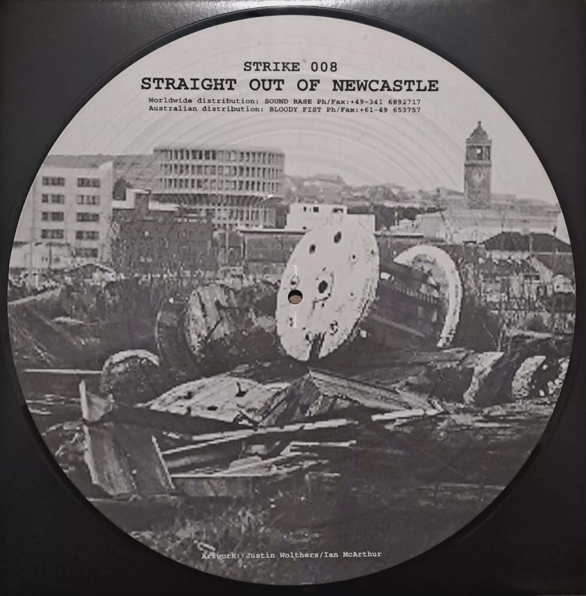 Strike 008 (Picture Disque) - vinyle hardcore