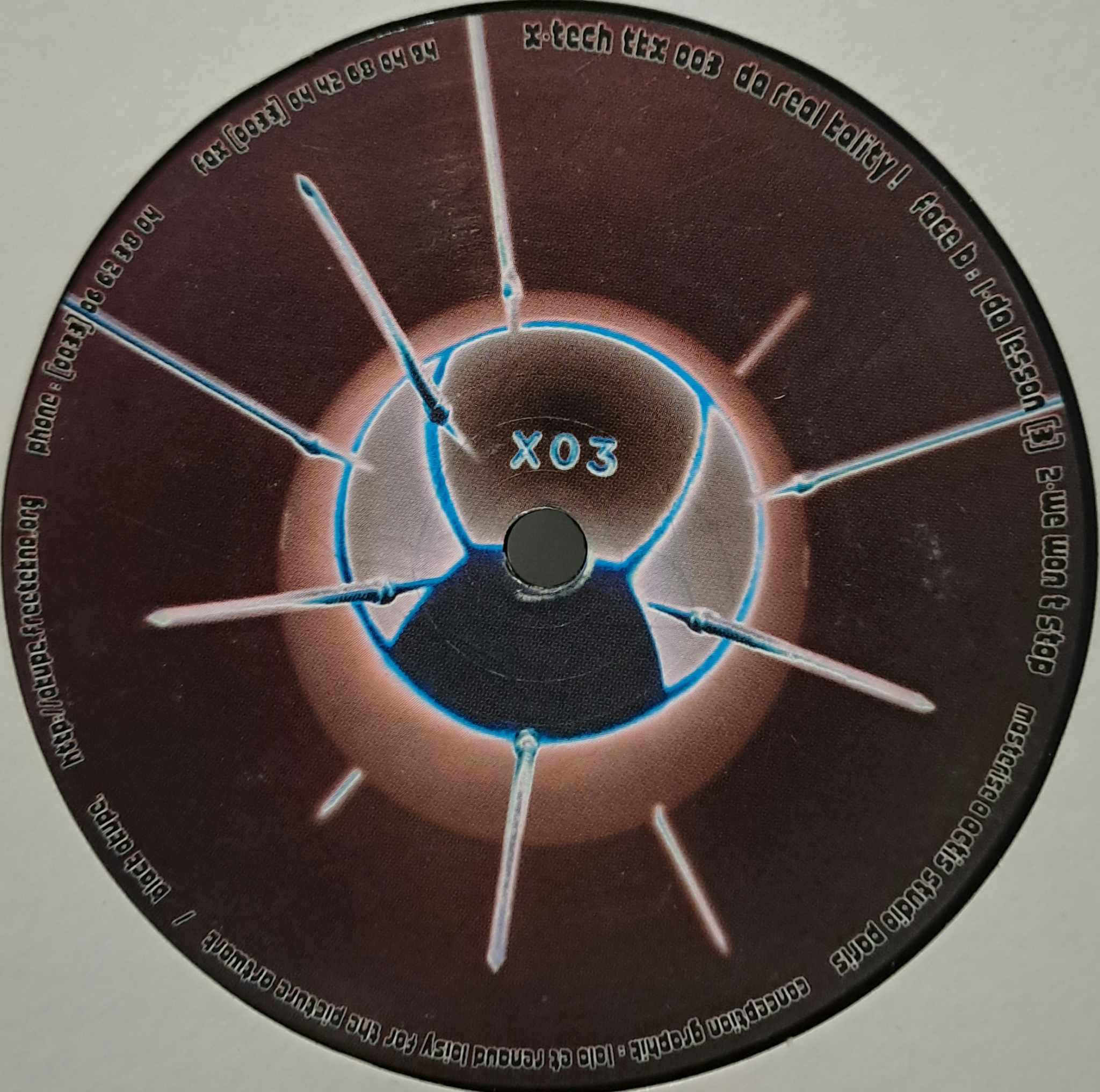 Take X Production 003 - vinyle freetekno