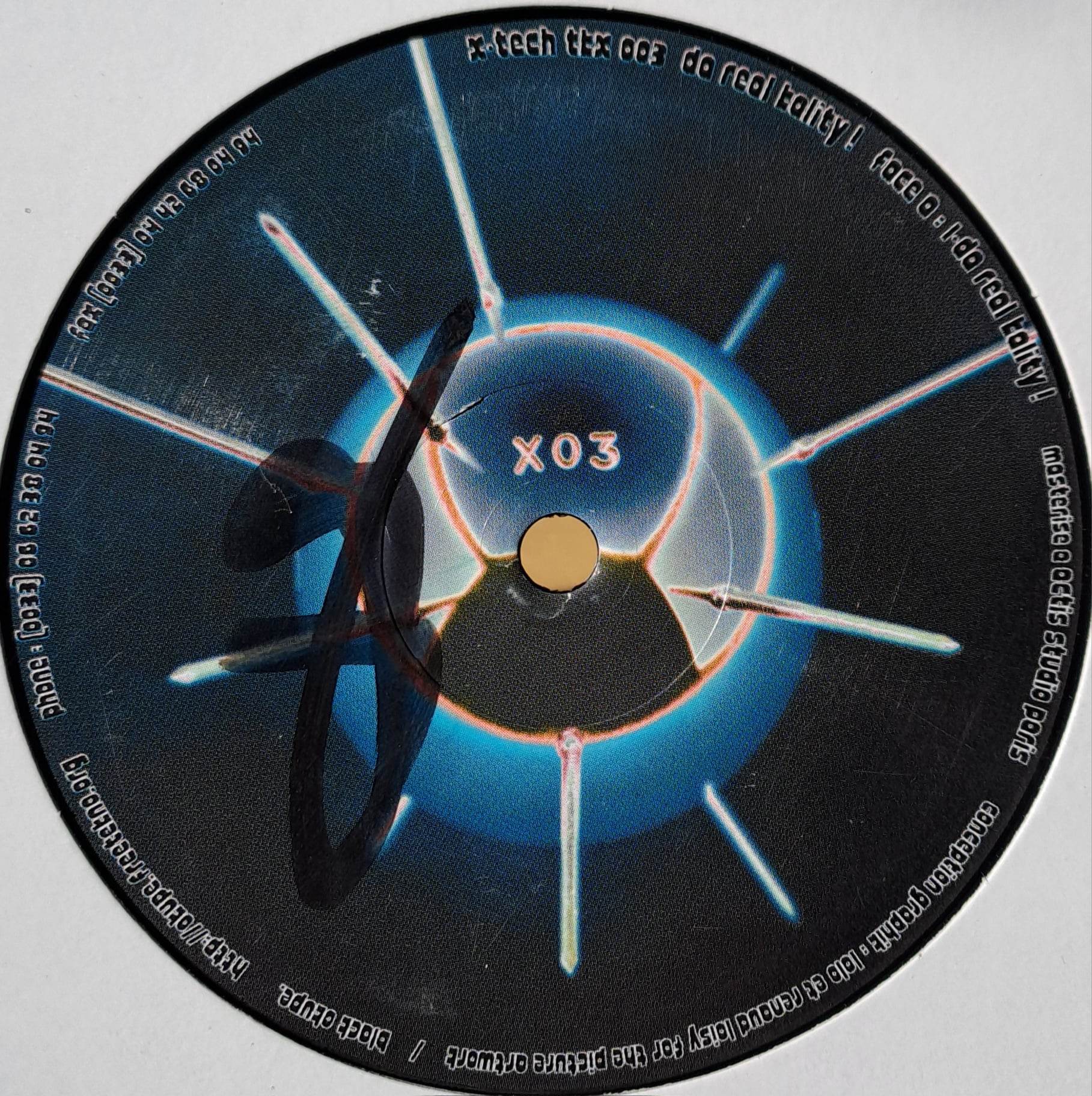 Take X Production 03 - vinyle techno